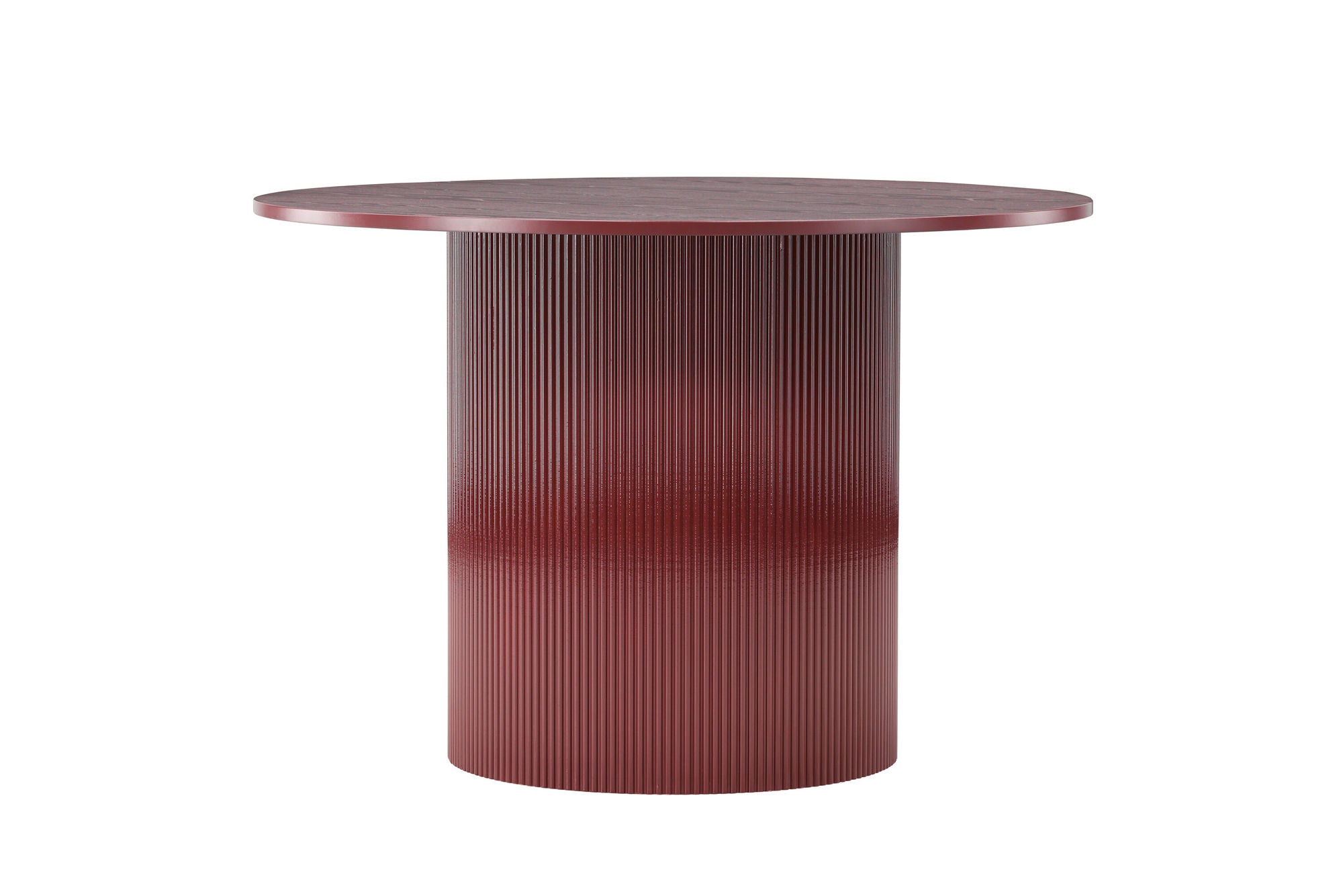 Venture Home Lenox spisebord - Burgundy Legs / Burgundy MDF, Veneer