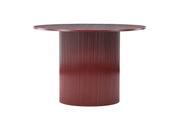 Venture Home Lenox spisebord - Burgundy Legs / Burgundy MDF, Veneer