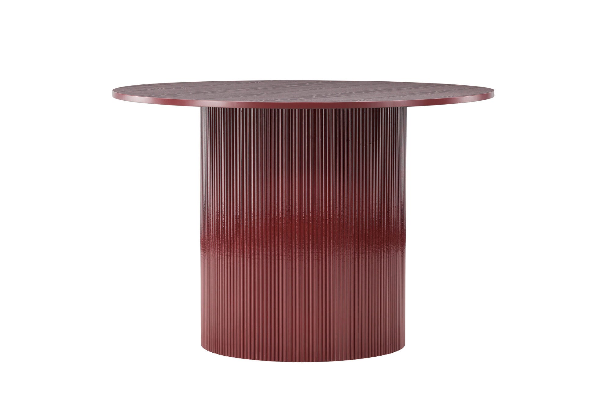 Venture Home Lenox spisebord - Burgundy Legs / Burgundy MDF, Veneer
