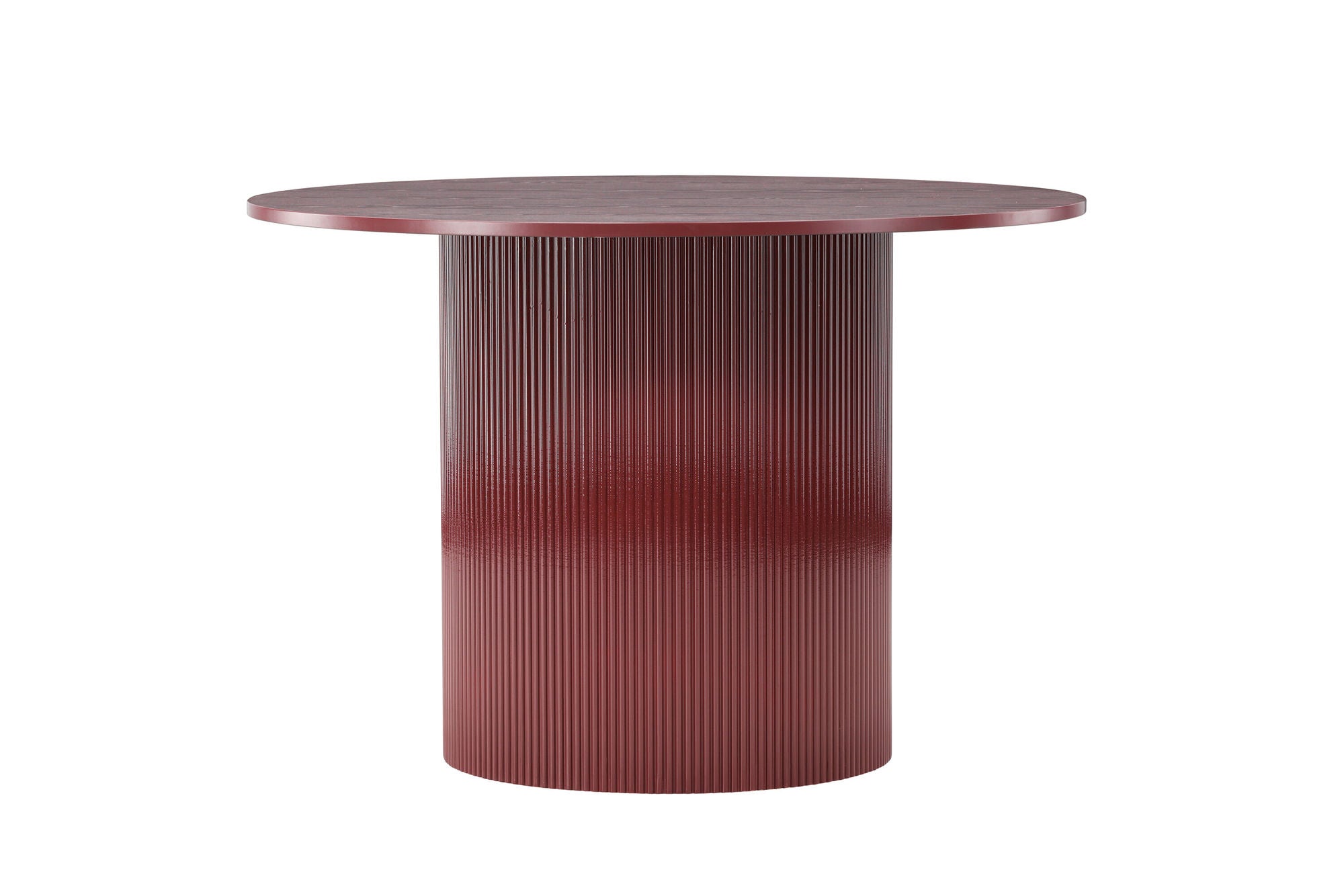 Venture Home Lenox spisebord - Burgundy Legs / Burgundy MDF, Veneer