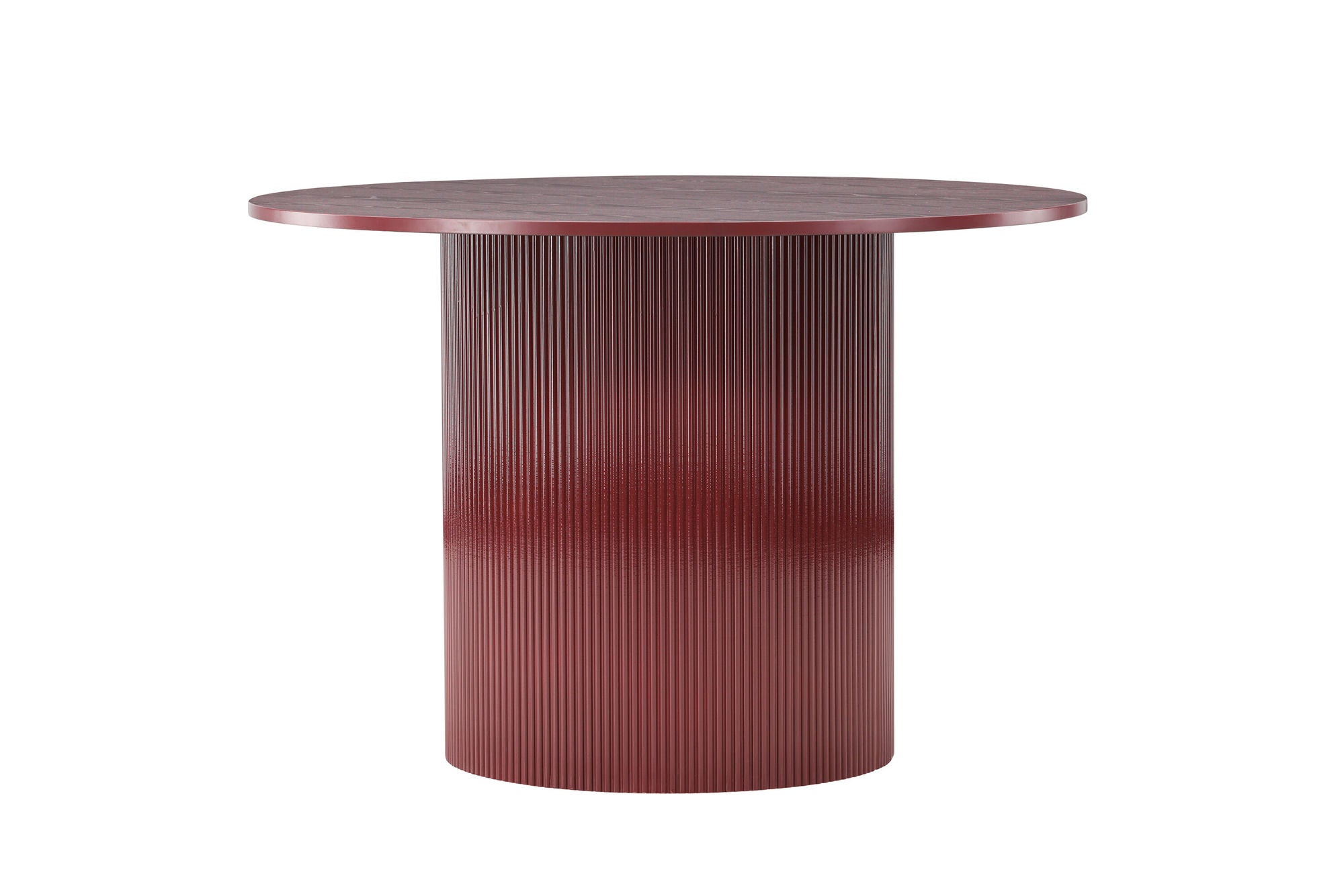 Venture Home Lenox spisebord - Burgundy Legs / Burgundy MDF, Veneer