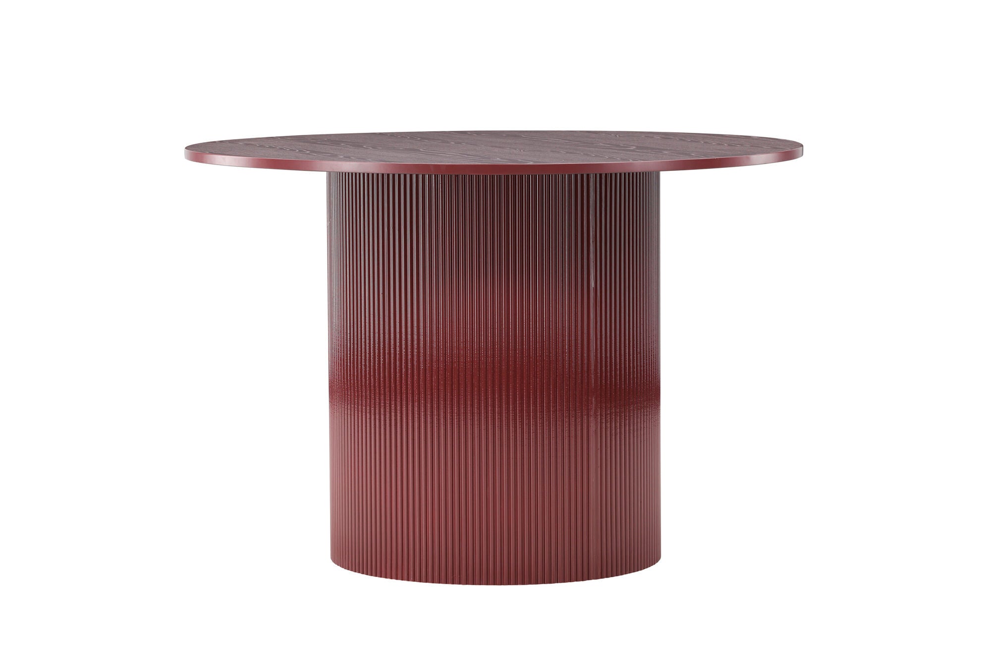 Venture Home Lenox spisebord - Burgundy Legs / Burgundy MDF, Veneer