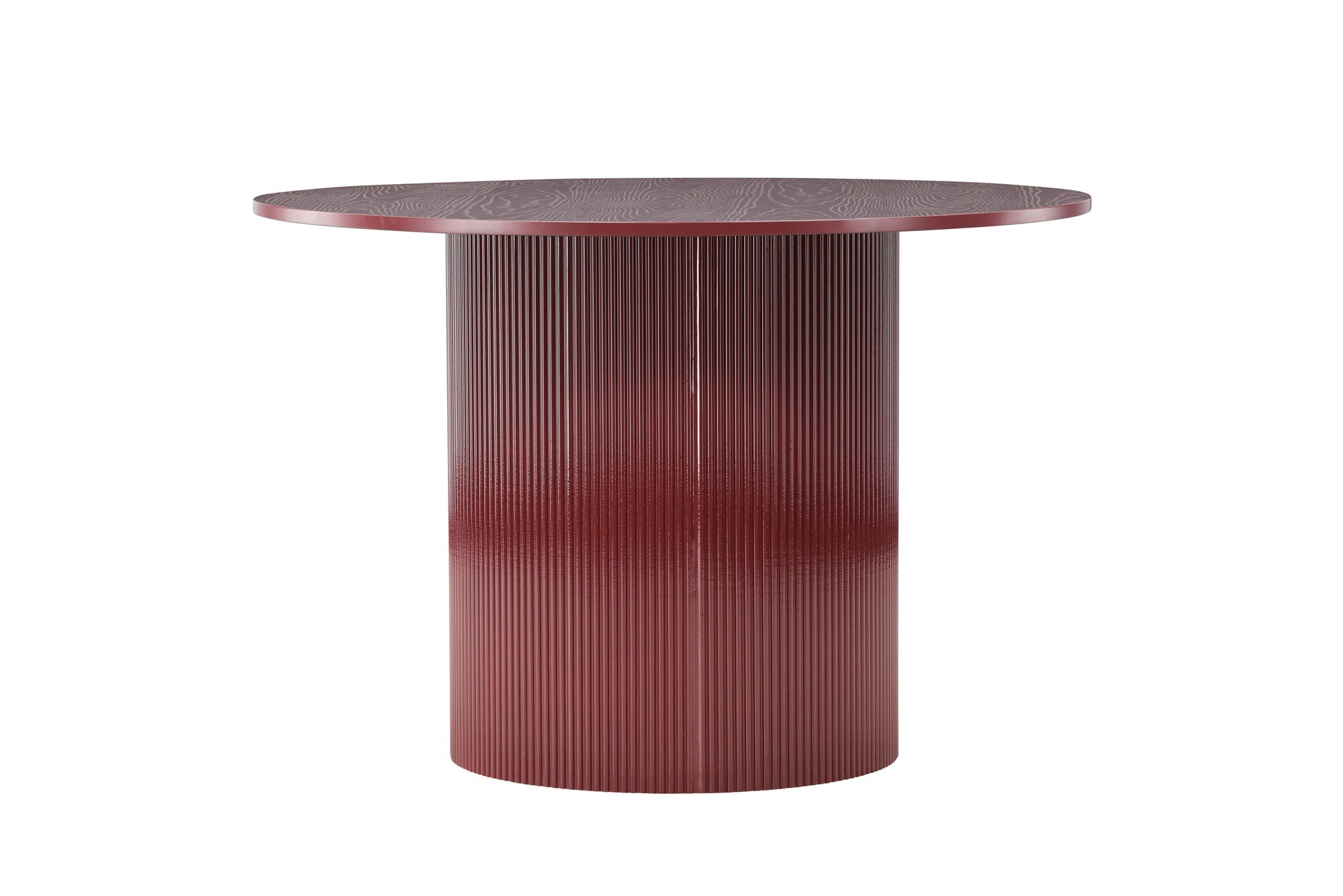 Venture Home Lenox spisebord - Burgundy Legs / Burgundy MDF, Veneer