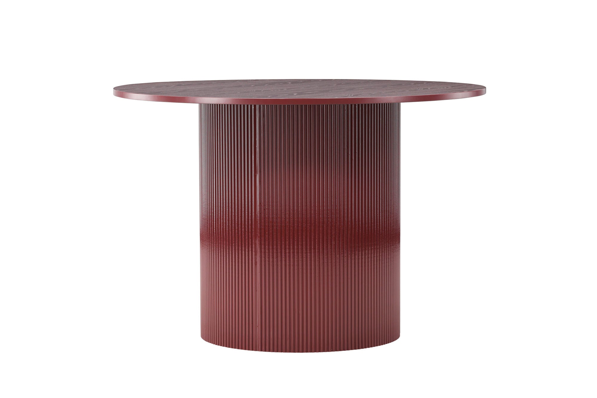 Venture Home Lenox spisebord - Burgundy Legs / Burgundy MDF, Veneer