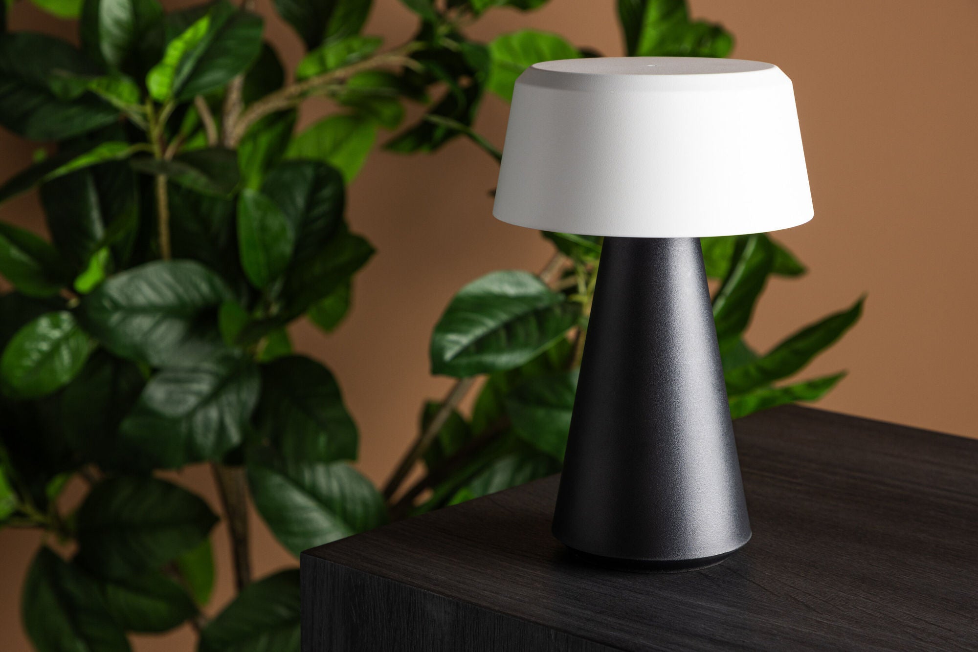 Venture Home Stratford bord lampe ø15*23cm - White/black /