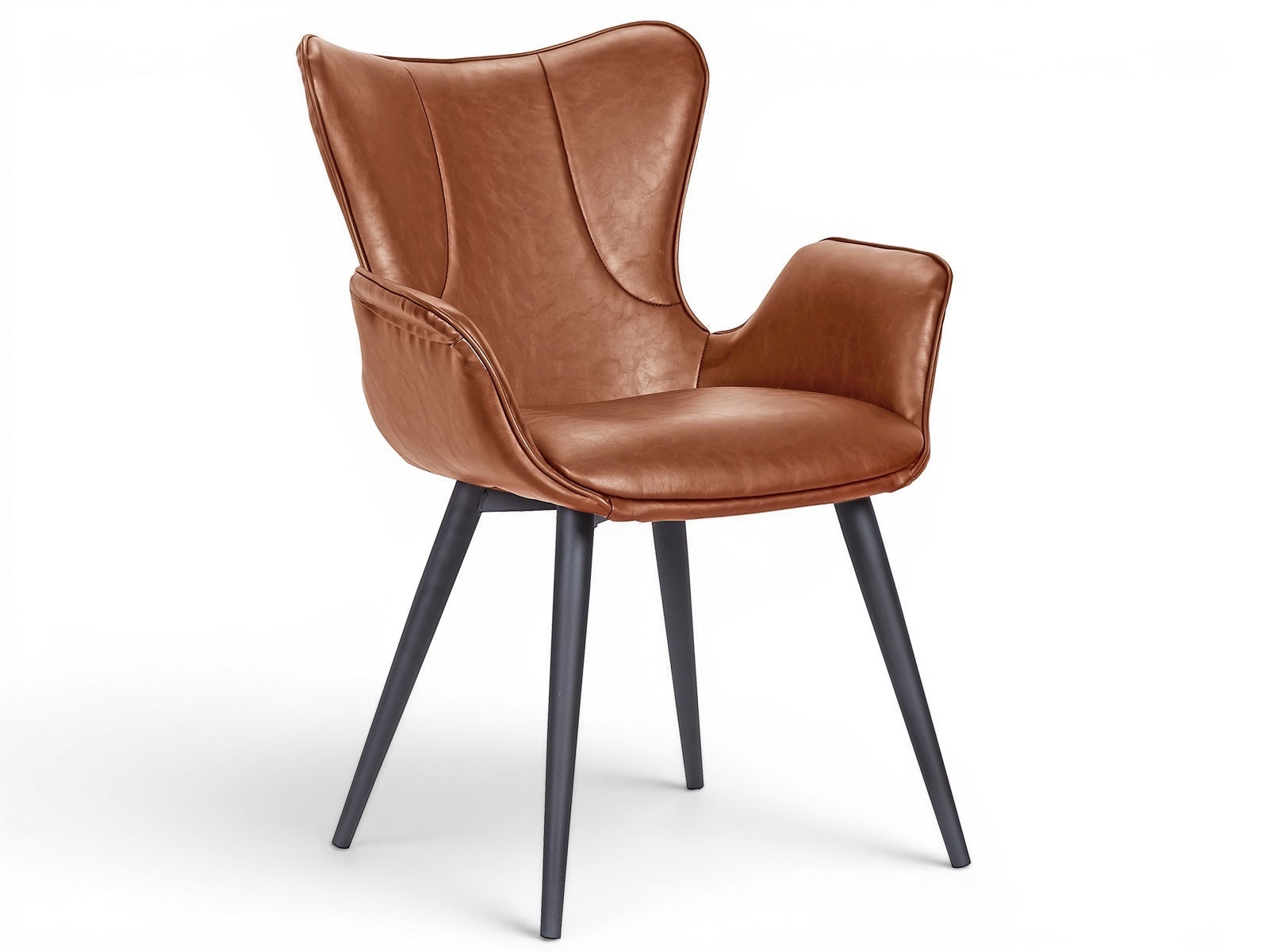 Spisebordsstol Cognac (Model: Mist) (2 stk)