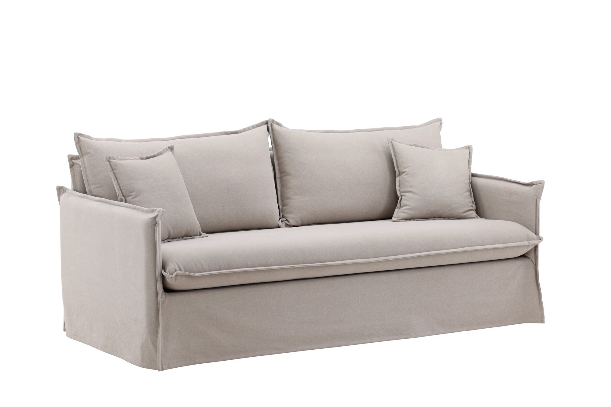 Venture Home Nova 3-seat Sofa - Brown Linen /