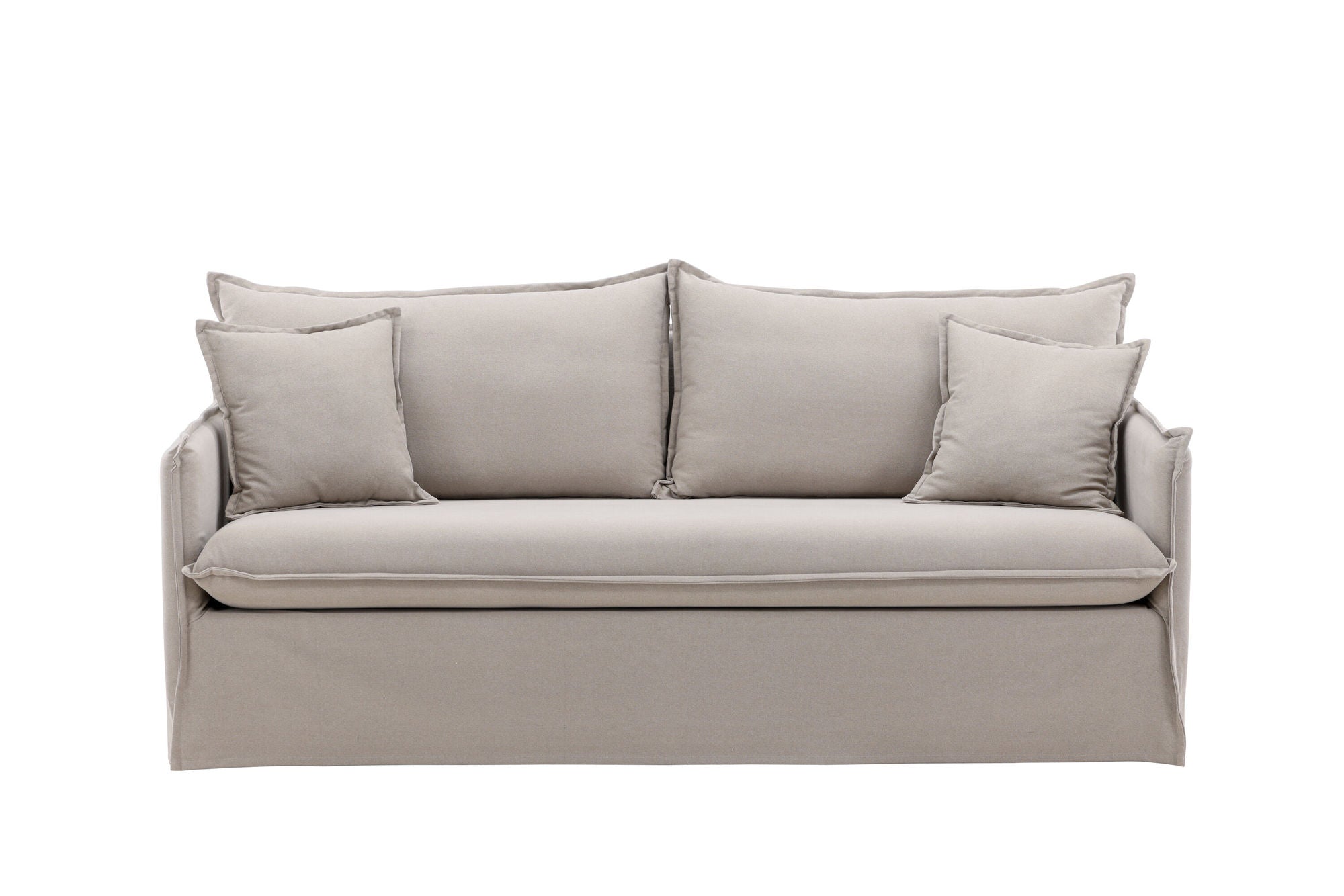 Venture Home Nova 3-seat Sofa - Brown Linen /
