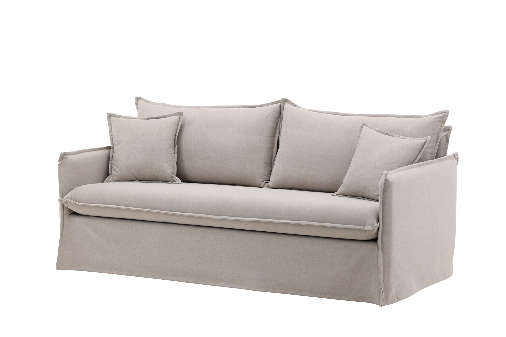 Venture Home Nova 3-seat Sofa - Brown Linen /