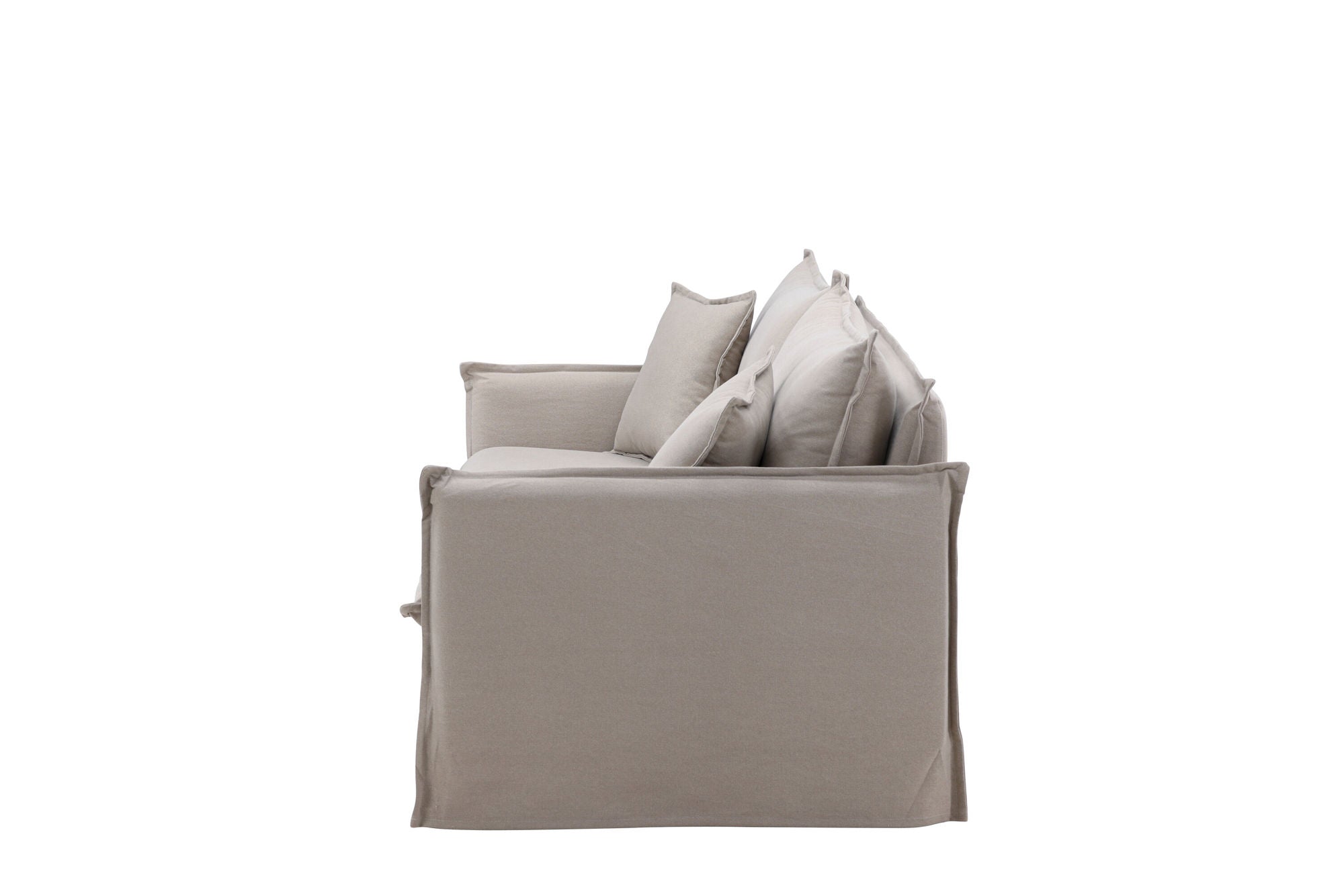 Venture Home Nova 3-seat Sofa - Brown Linen /