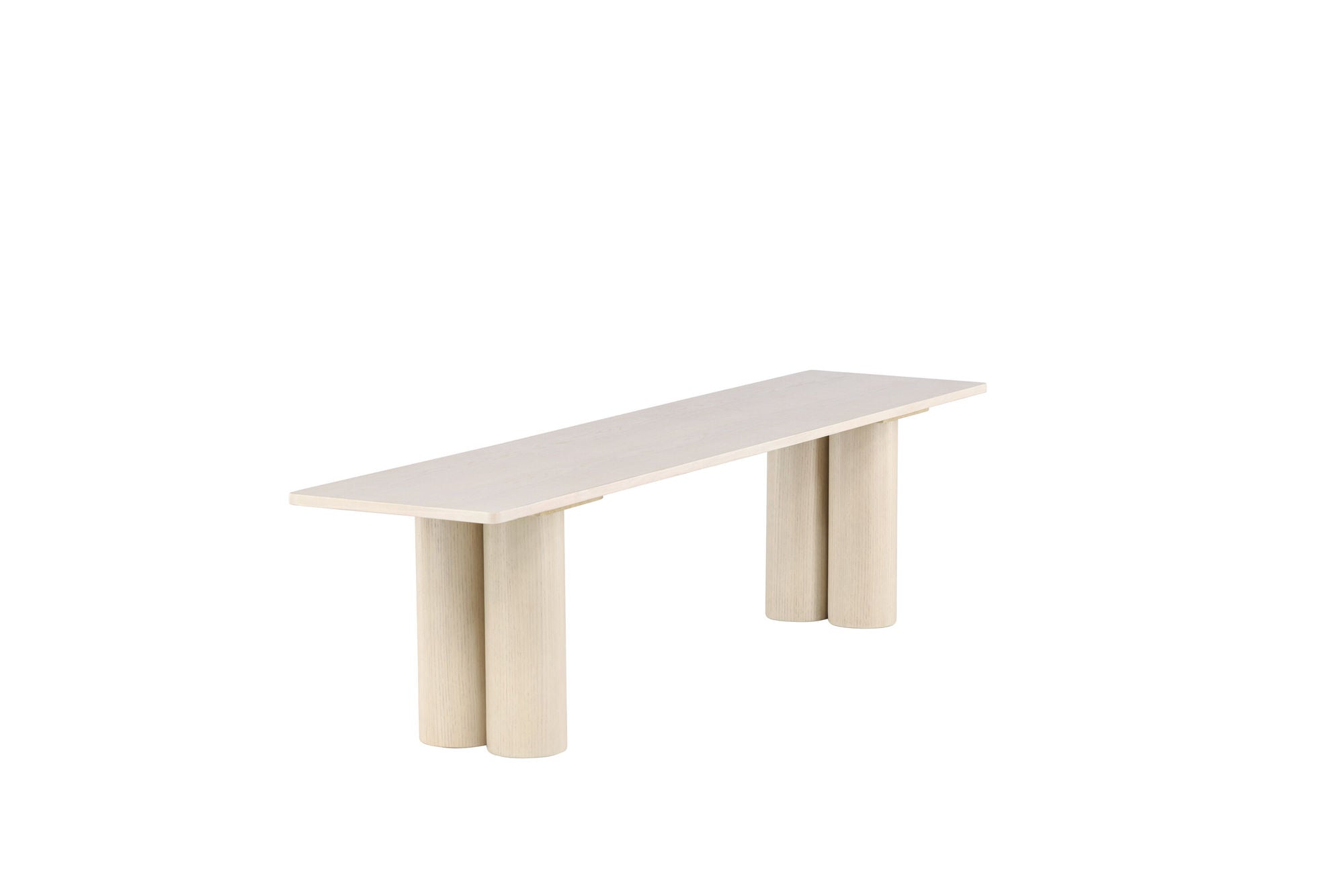 Venture Home Olivia Dining bænk 40x180x45 cm - Whitewash /