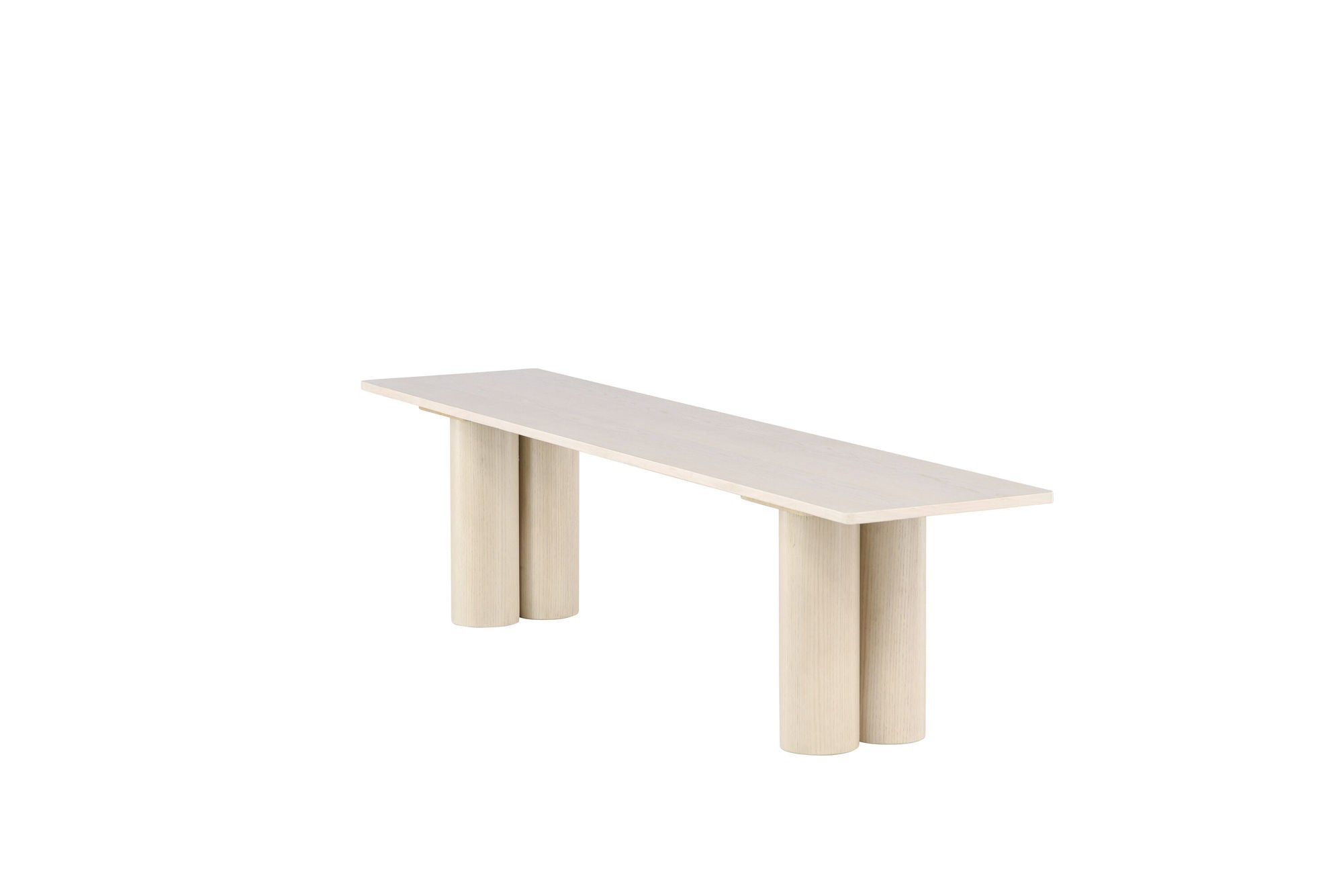 Venture Home Olivia Dining bænk 40x180x45 cm - Whitewash /