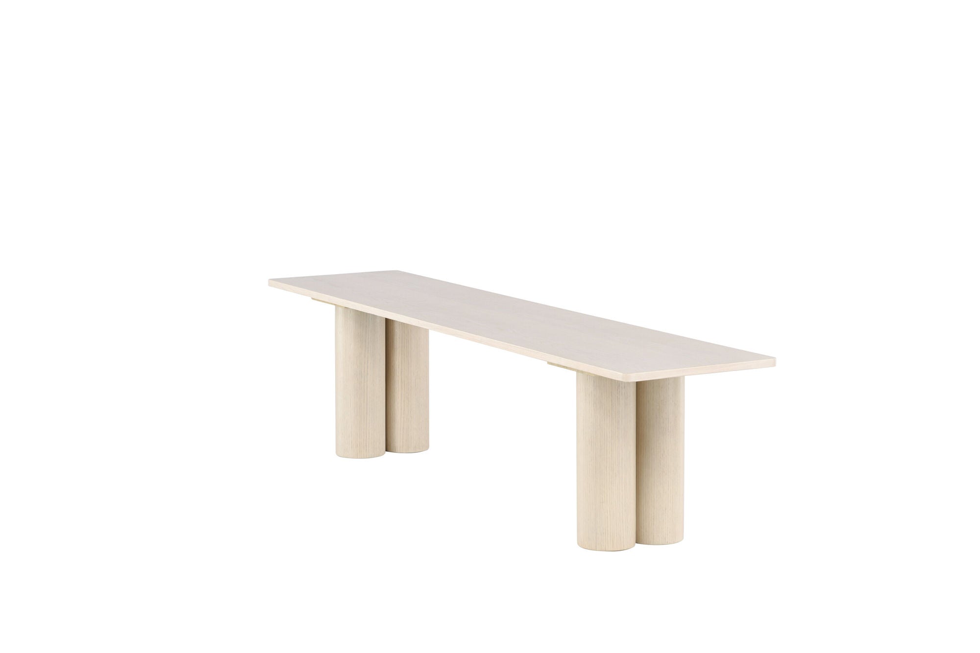 Venture Home Olivia Dining bænk 40x180x45 cm - Whitewash /