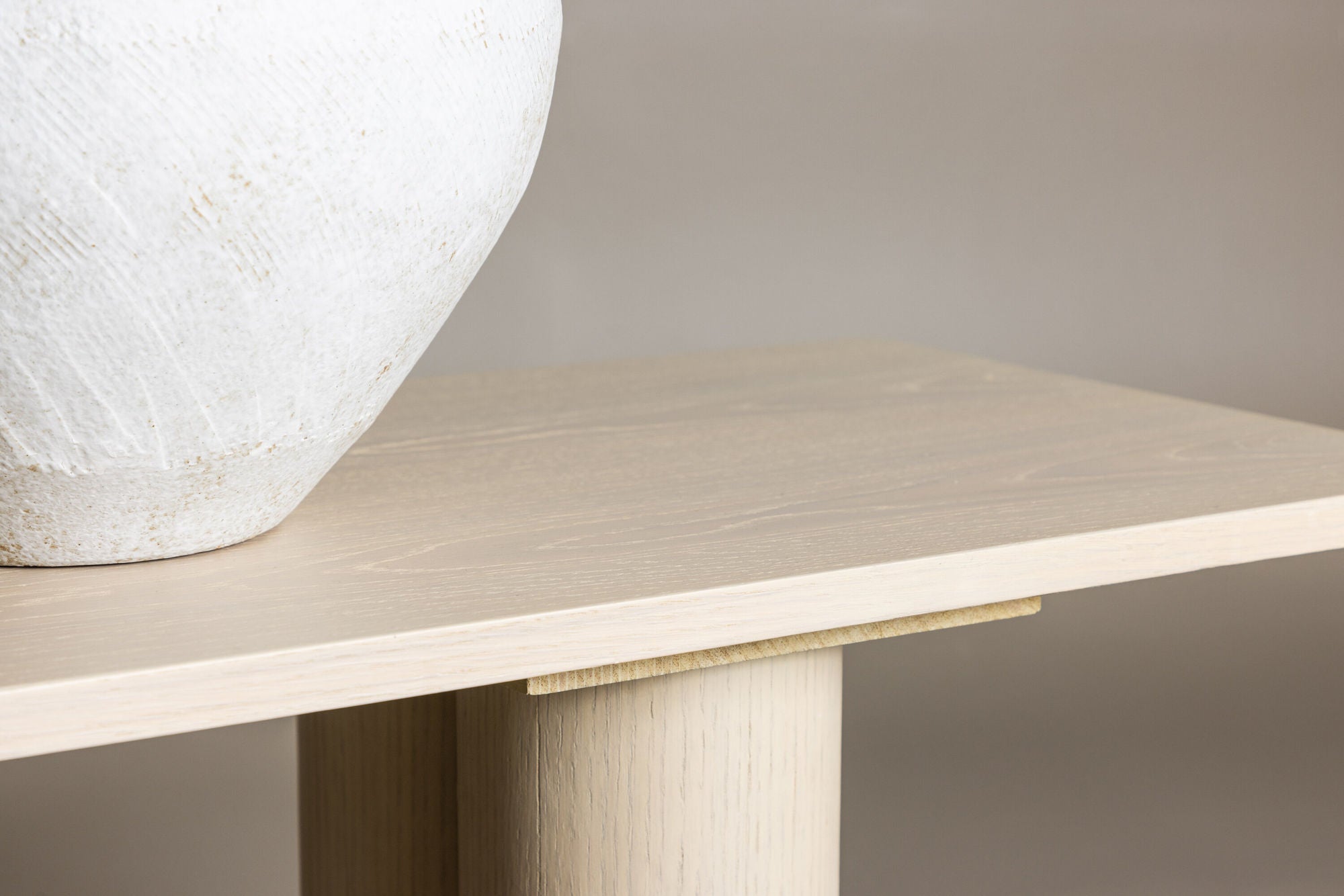 Venture Home Olivia Dining bænk 40x180x45 cm - Whitewash /