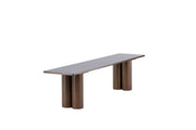 Venture Home Olivia Dining bænk 40x180x45 cm - Mocca /