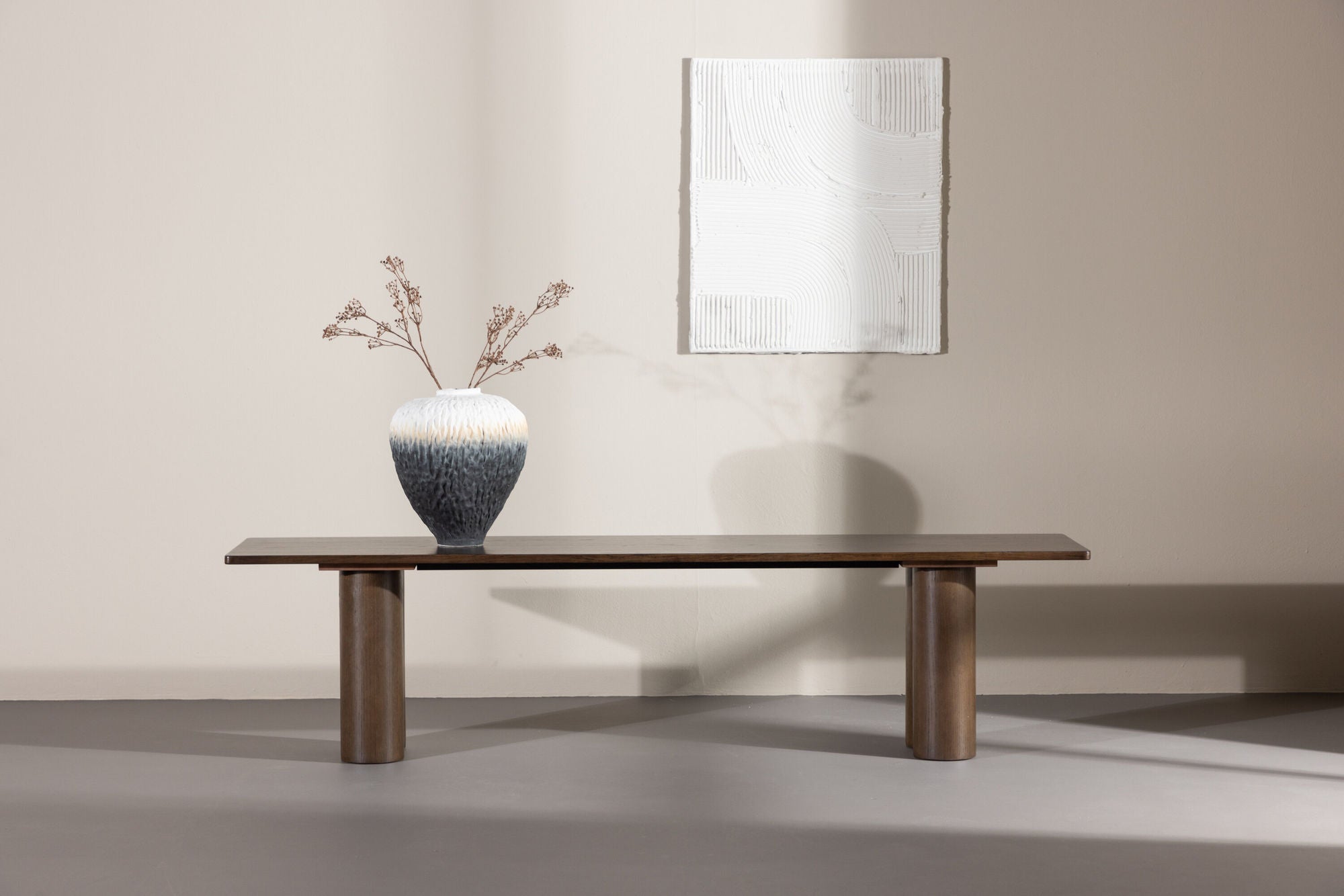 Venture Home Olivia Dining bænk 40x180x45 cm - Mocca /
