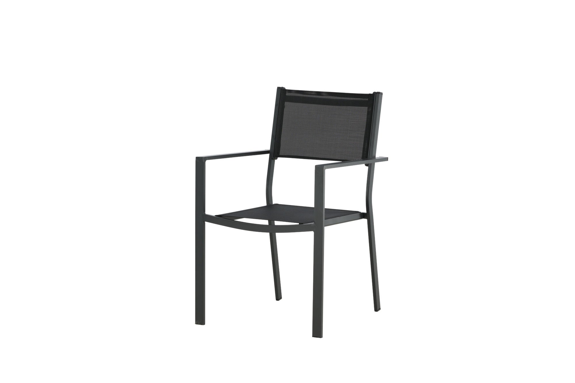 Venture Home Copacabana Stacking stol - Black/Black 2-pack - Ersätter 4231-408