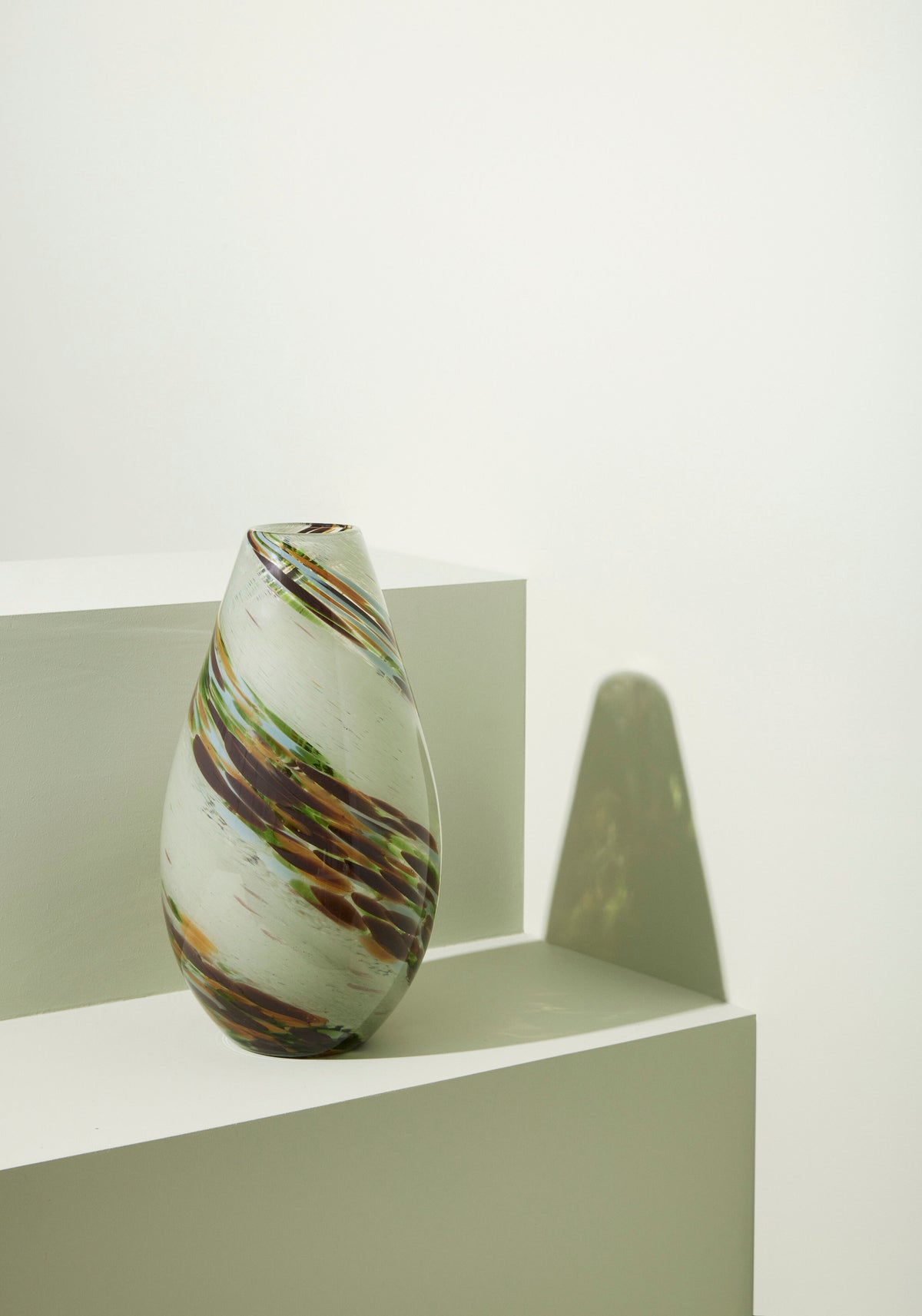 Grove Vase Flerfarvet