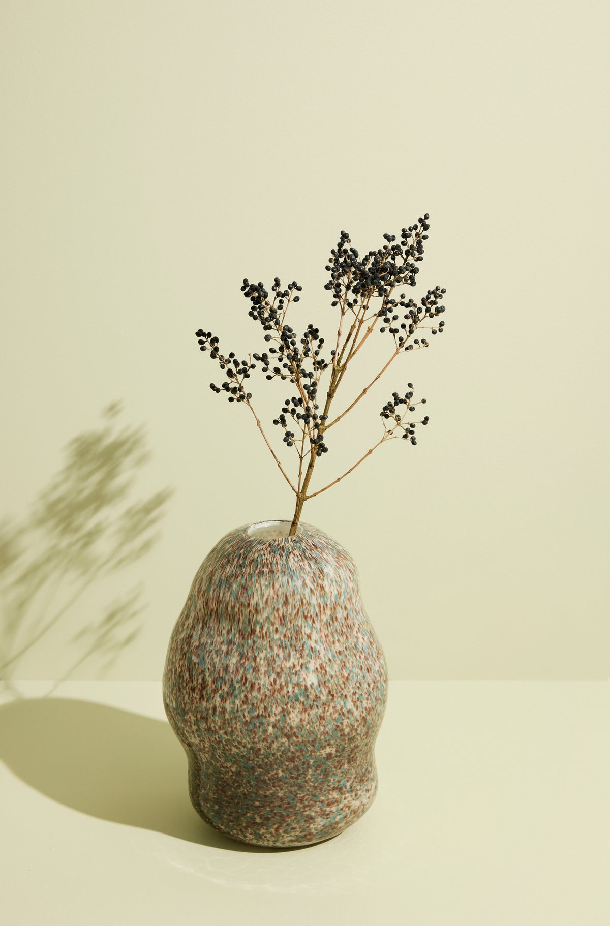 Miro vase brun