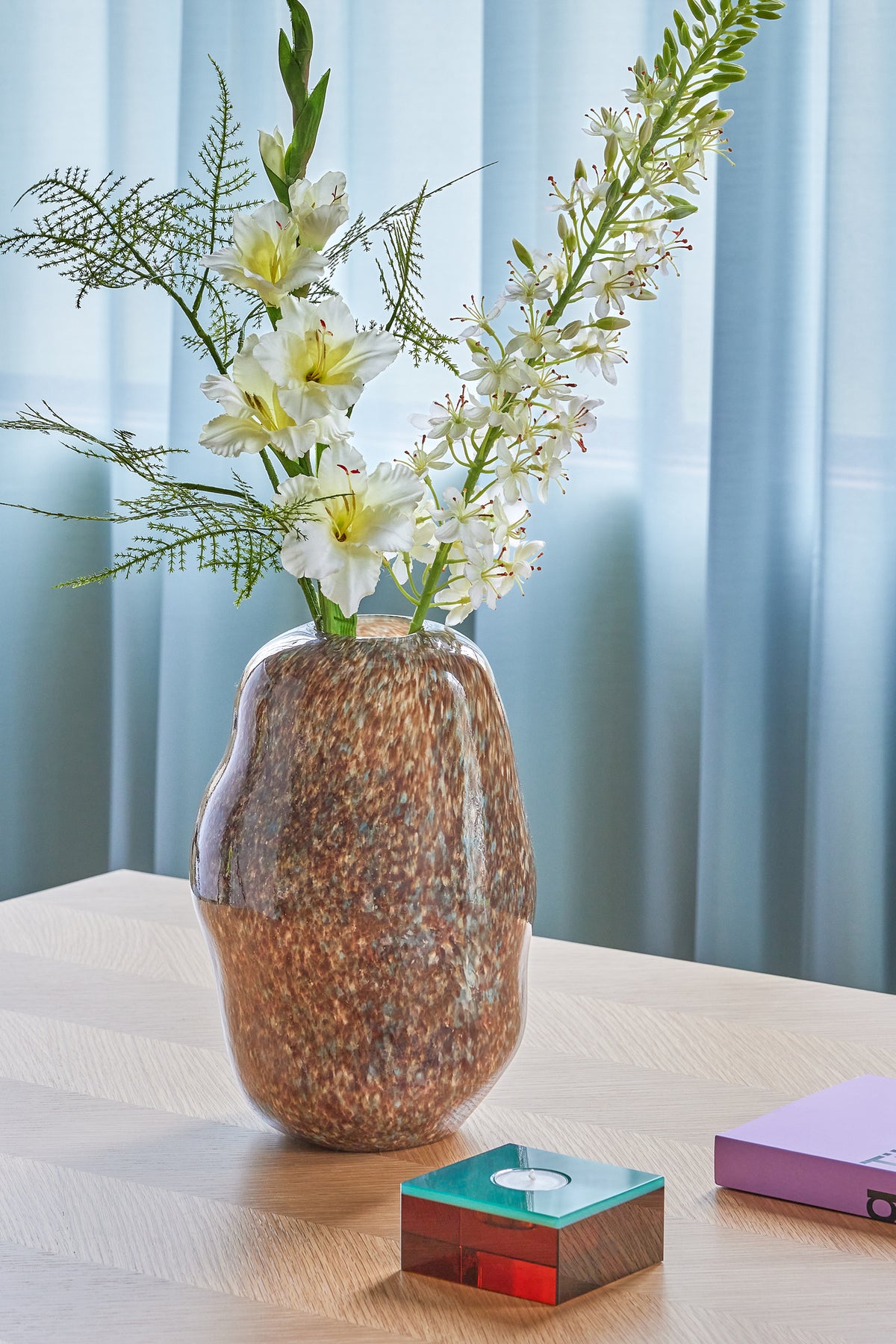 Miro vase brun