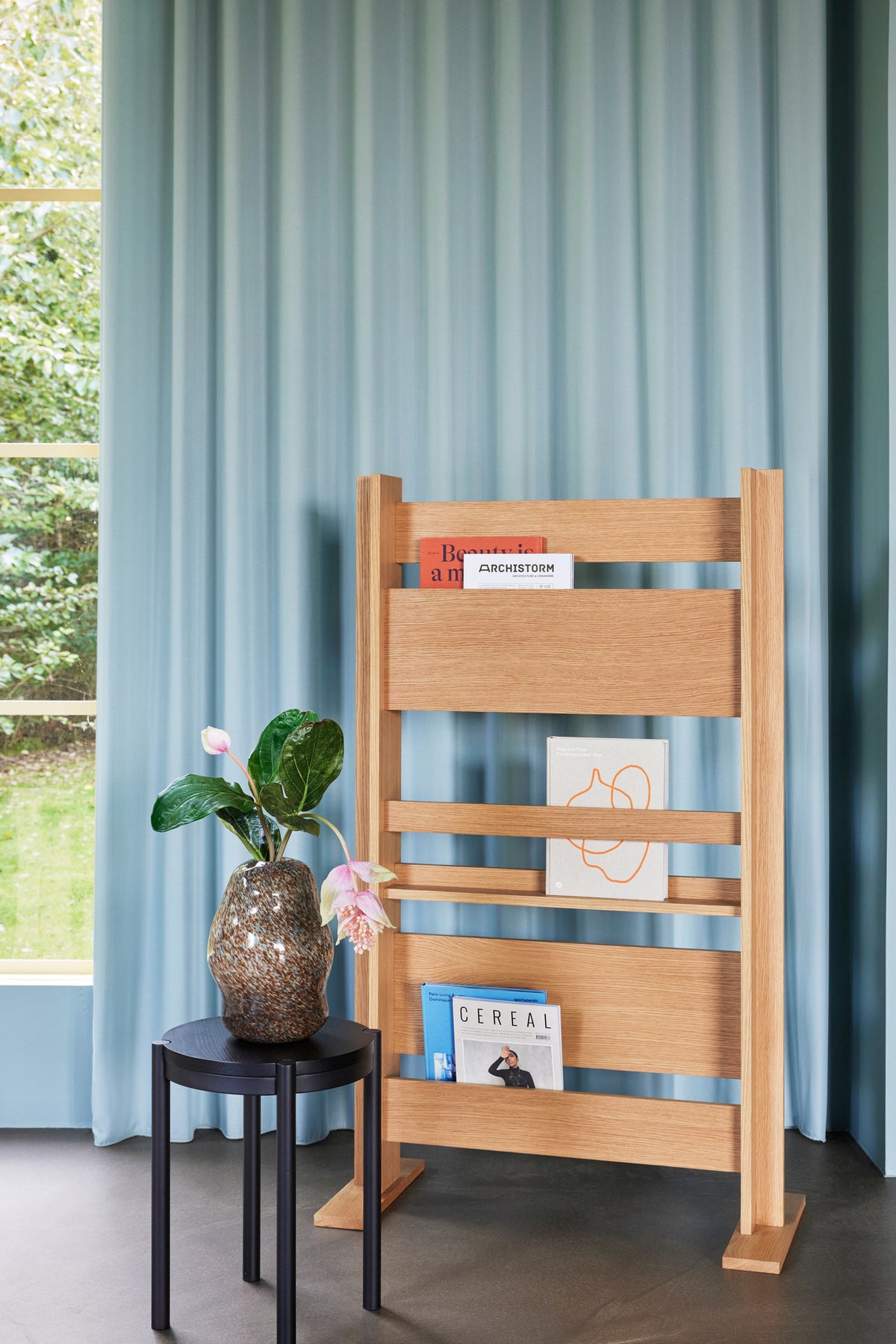Miro vase brun
