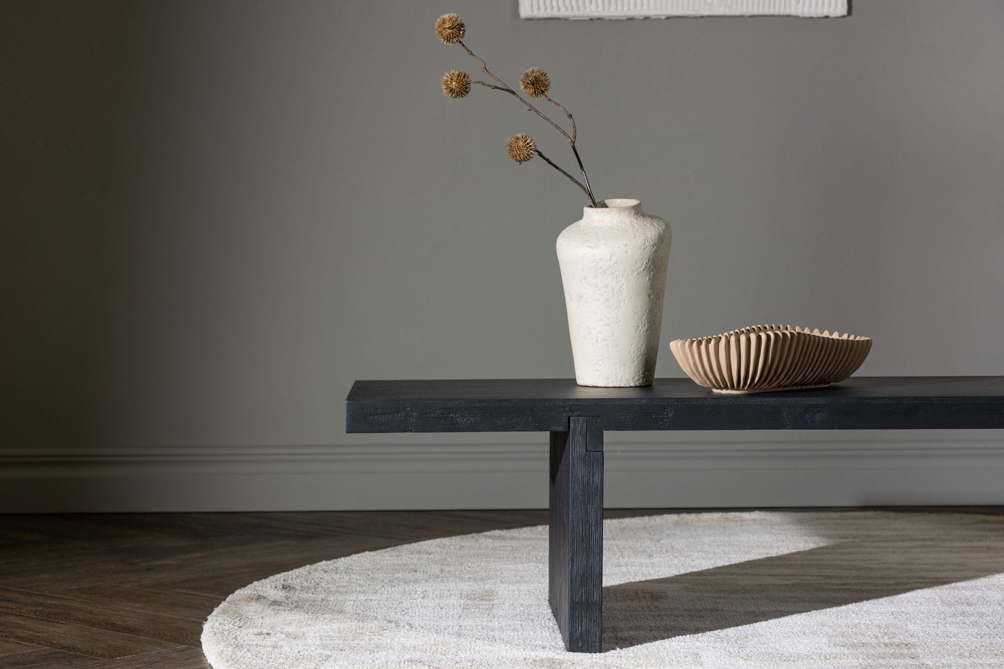 Venture Home Yakunik Sofa bord - Rubberwood / Black MDF
