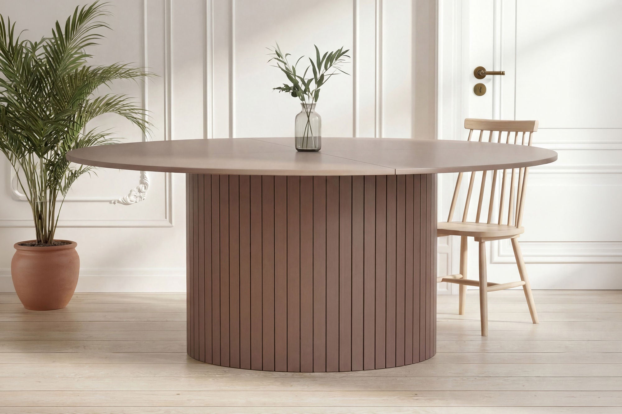 Venture Home Härön spisebord ø180cm - Brown MDF