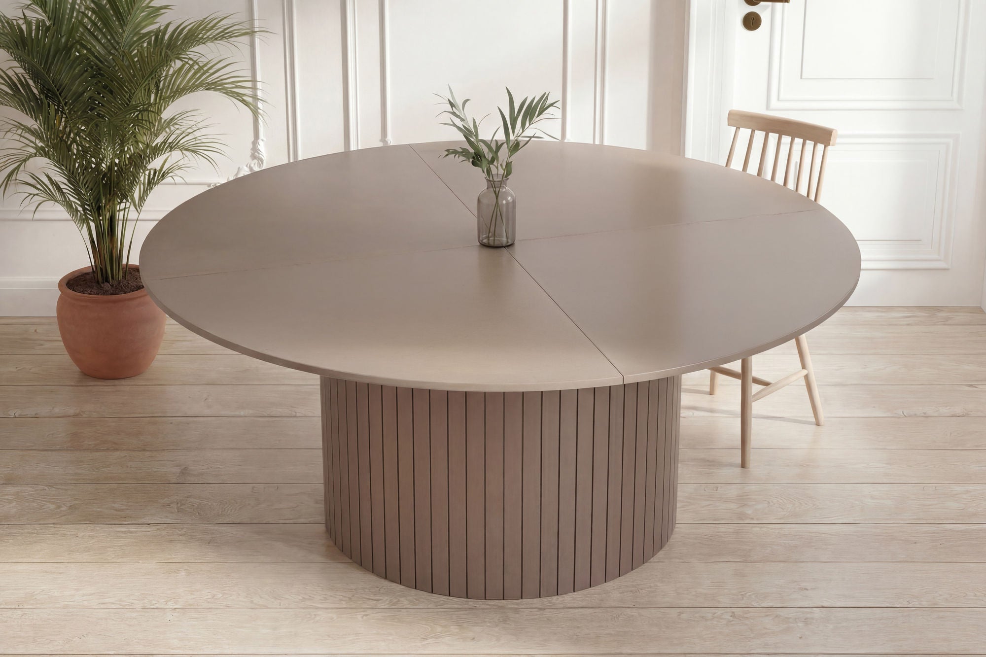 Venture Home Härön spisebord ø180cm - Brown MDF