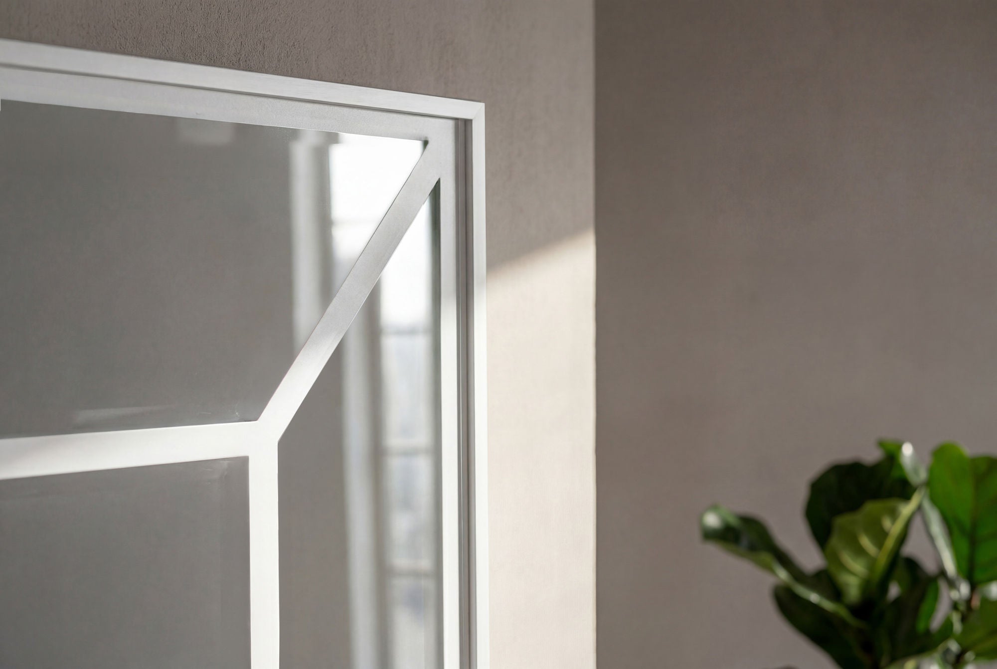 Venture Home Lojf spejl - White / Clear Glass
