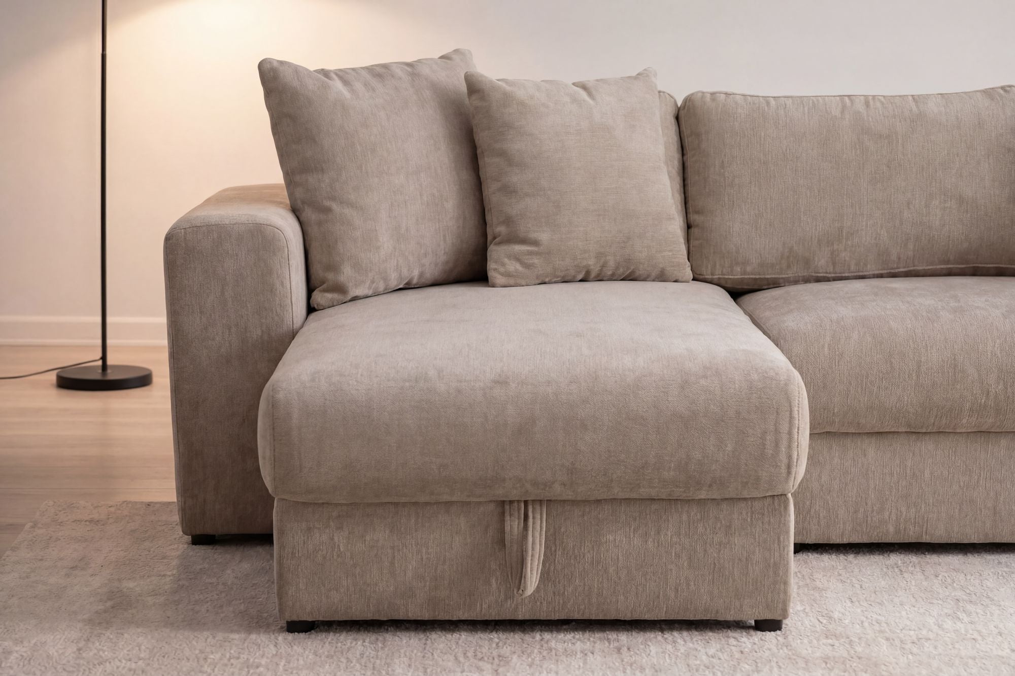Venture Home Bellman Sofa Bed Sofa - / Beige Velvet