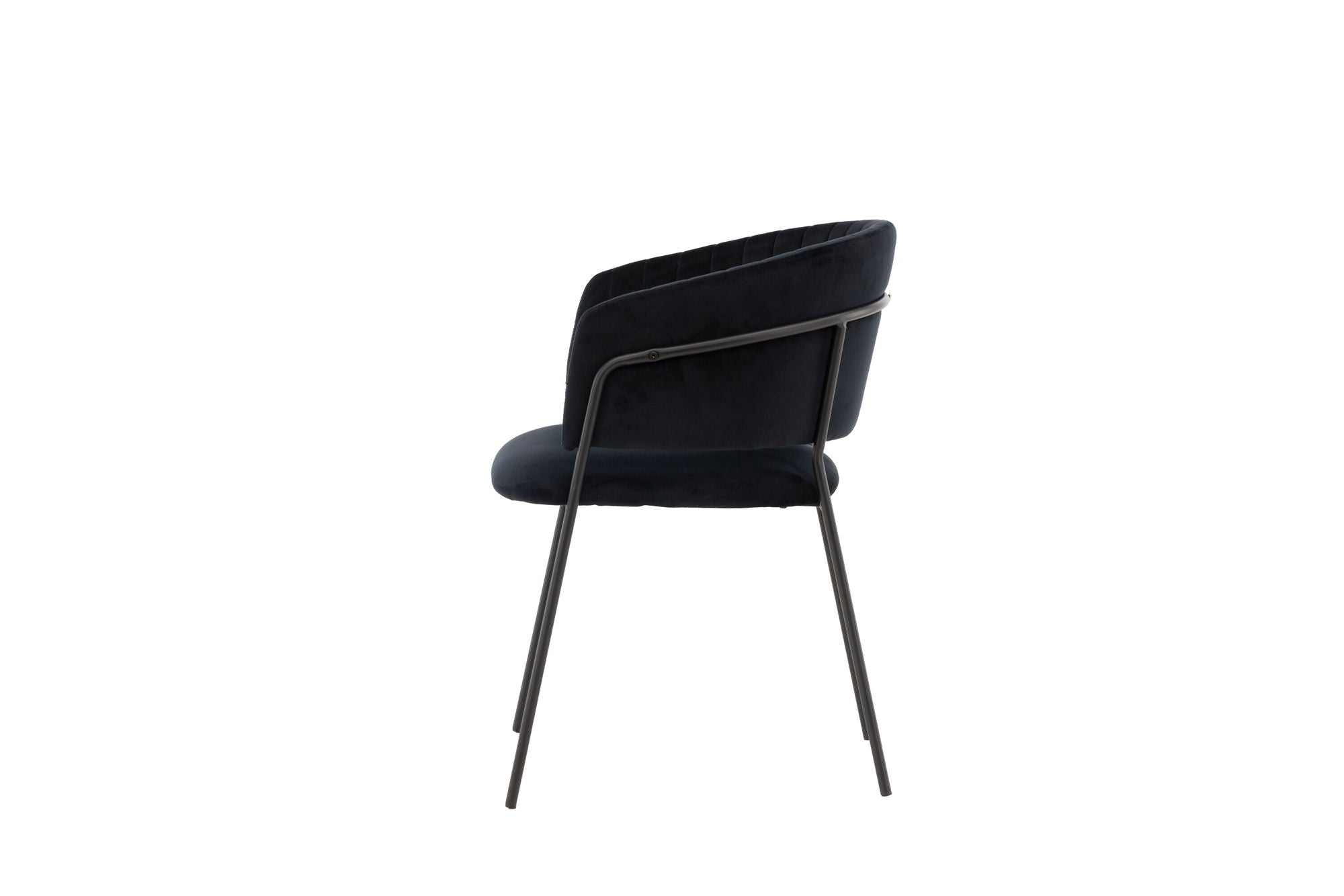 Venture Home Selma Spisebordsstol 2-pack - Black / Black Velvet
