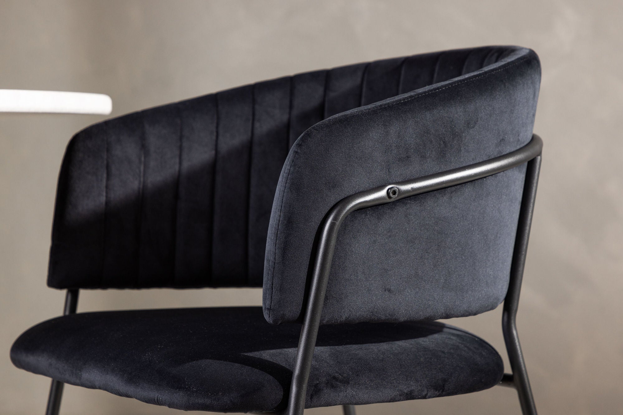 Venture Home Selma Spisebordsstol 2-pack - Black / Black Velvet