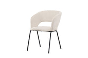 Venture Home Day Spisebordsstol 2-pack - Matte black / White Linen