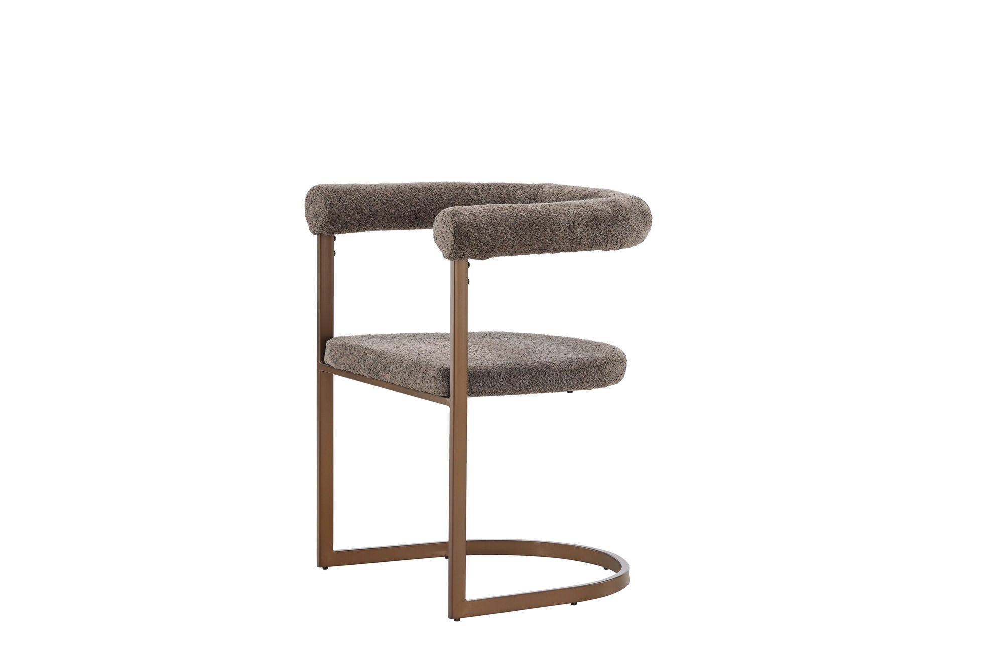 Venture Home Morning Spisebordsstol 2-pack - Brown / Grey Boucle