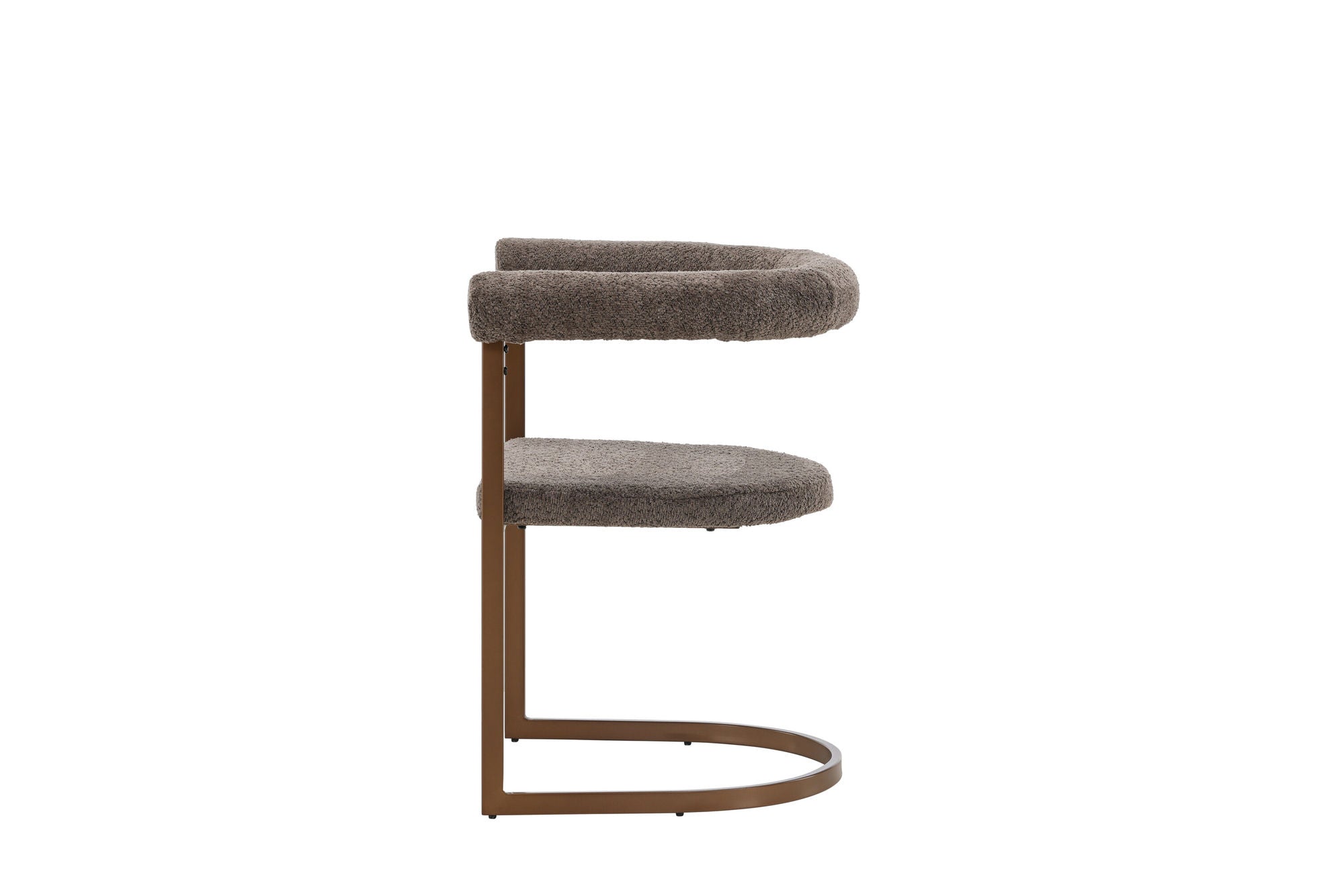 Venture Home Morning Spisebordsstol 2-pack - Brown / Grey Boucle