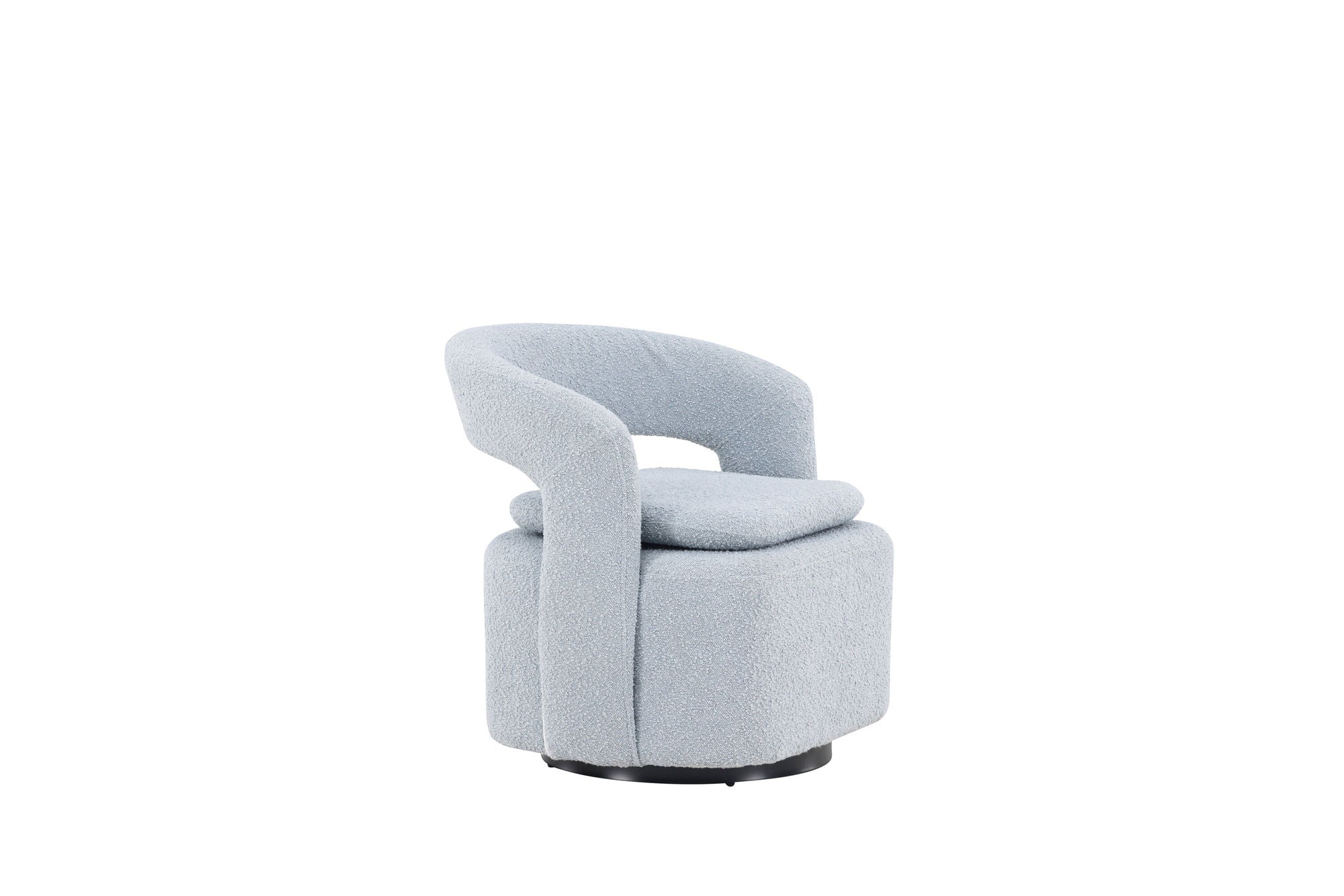 Venture Home Laurel Single Sofa - Black / Baby Blue