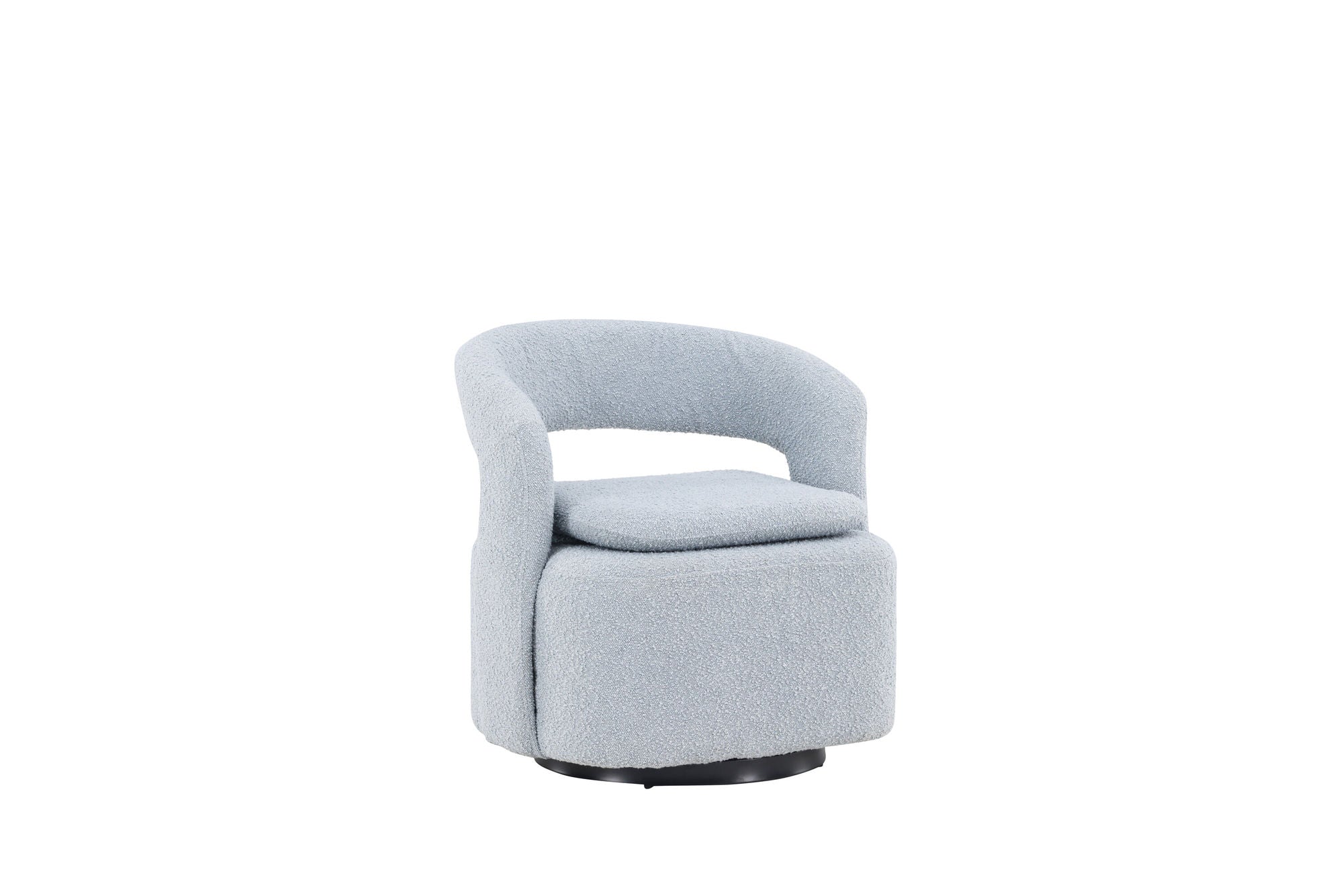 Venture Home Laurel Single Sofa - Black / Baby Blue