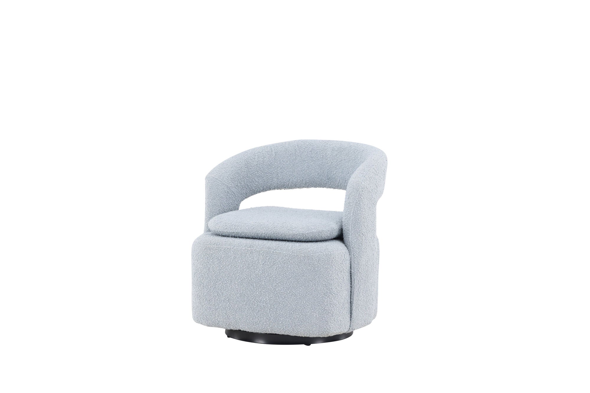 Venture Home Laurel Single Sofa - Black / Baby Blue