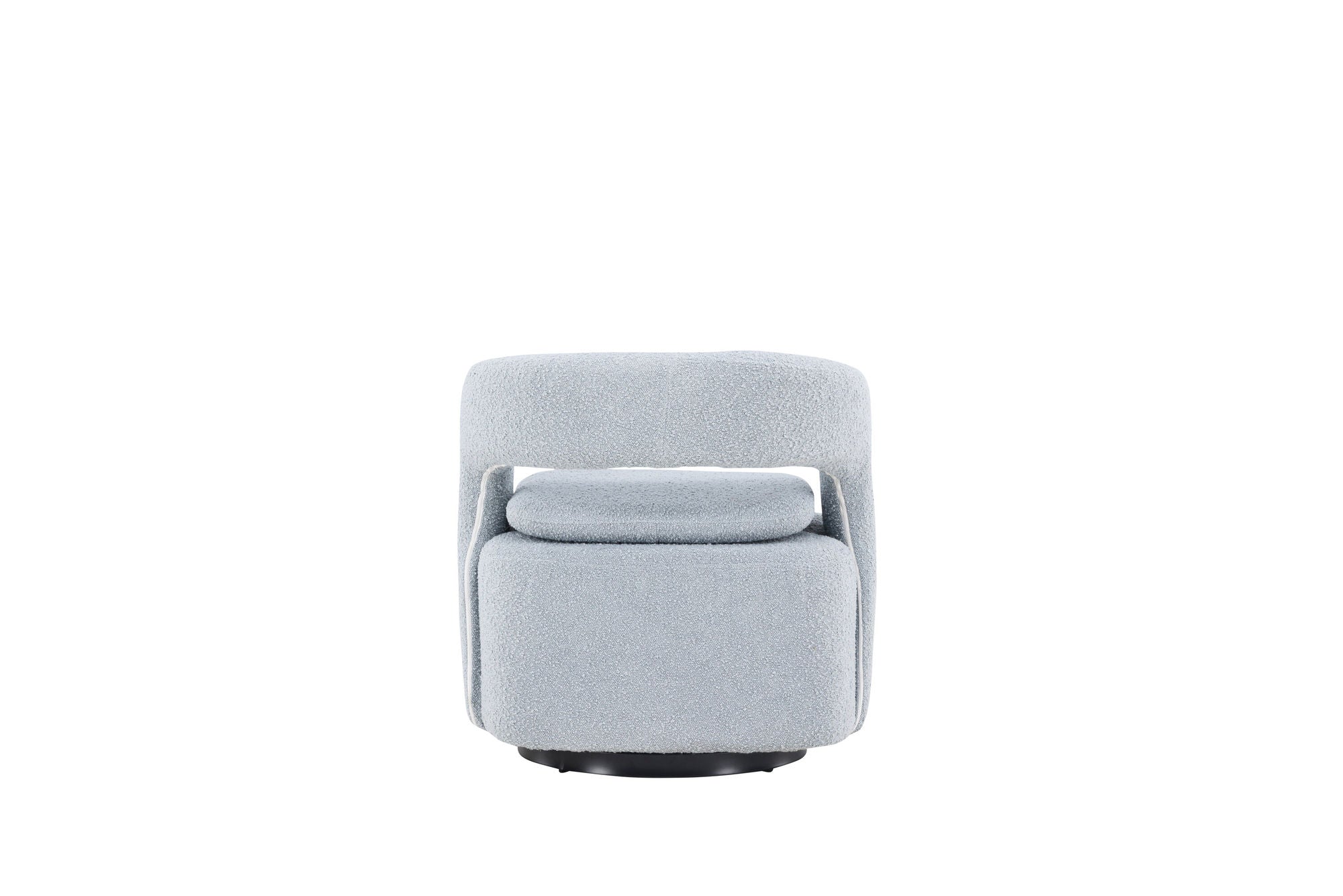 Venture Home Laurel Single Sofa - Black / Baby Blue