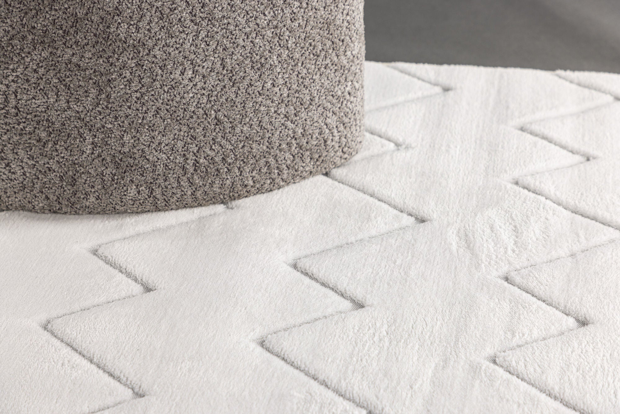 Venture Home Fia Polyester Shaggy - 290*200-  -Rectangular-White