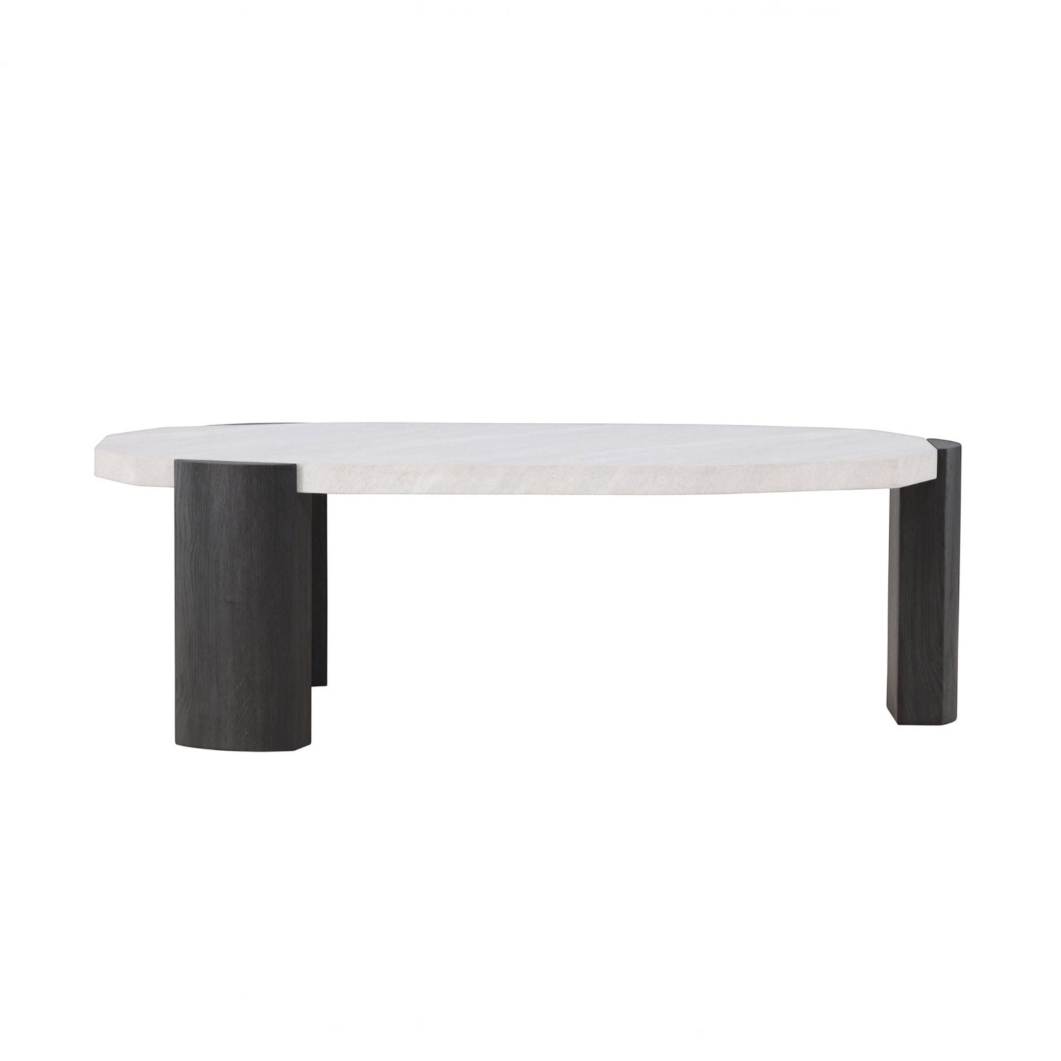 Venture Home Kres Sofa bord - 125x70,5x40 cm - Black/ Stonelook