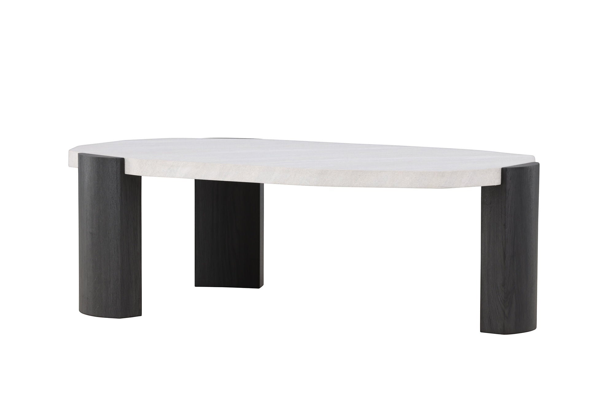 Venture Home Kres Sofa bord - 125x70,5x40 cm - Black/ Stonelook