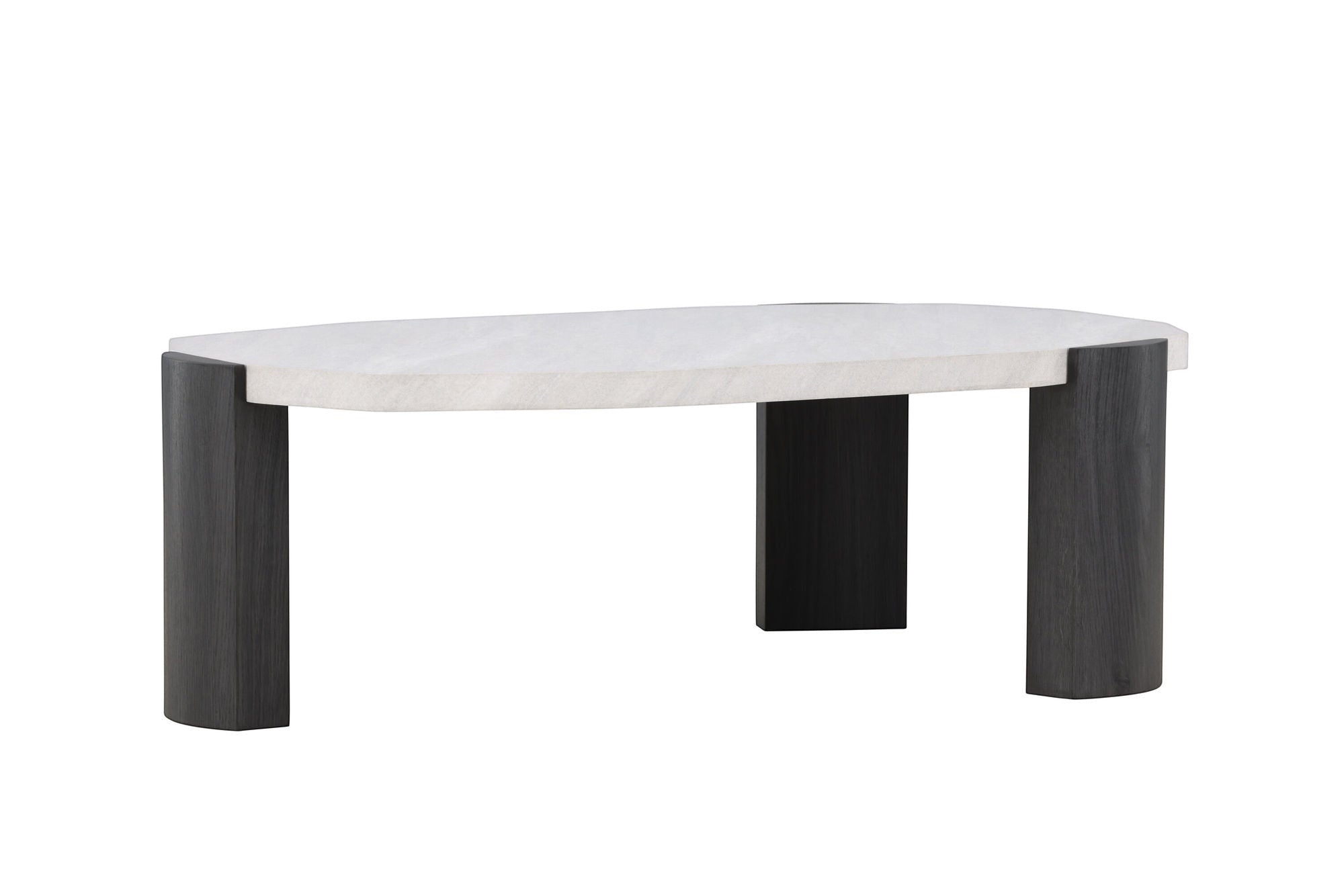 Venture Home Kres Sofa bord - 125x70,5x40 cm - Black/ Stonelook