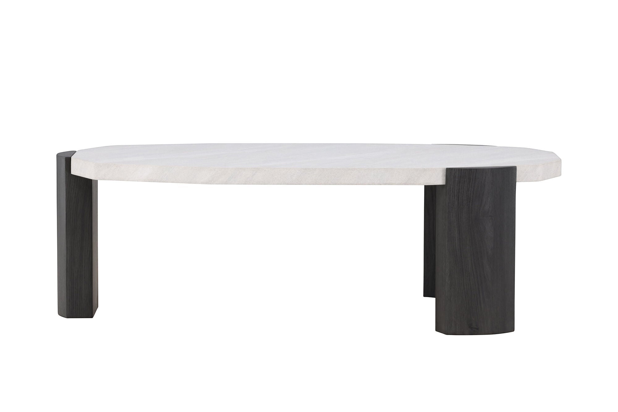 Venture Home Kres Sofa bord - 125x70,5x40 cm - Black/ Stonelook