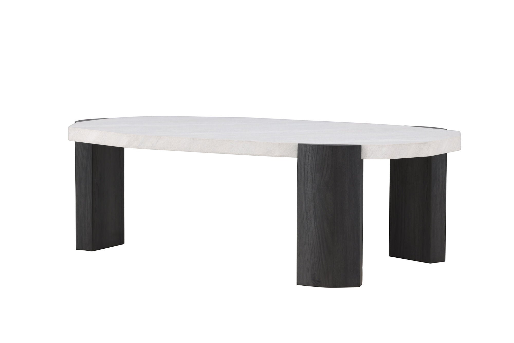 Venture Home Kres Sofa bord - 125x70,5x40 cm - Black/ Stonelook