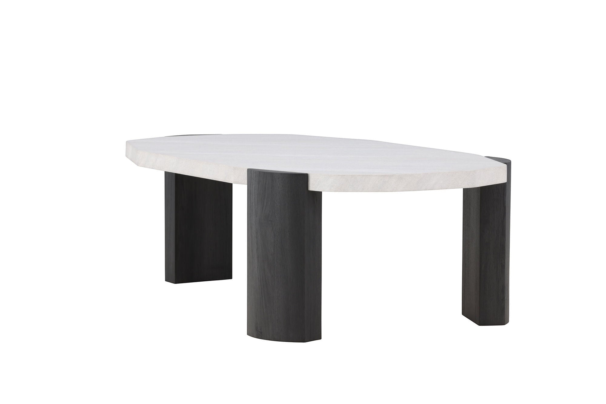 Venture Home Kres Sofa bord - 125x70,5x40 cm - Black/ Stonelook