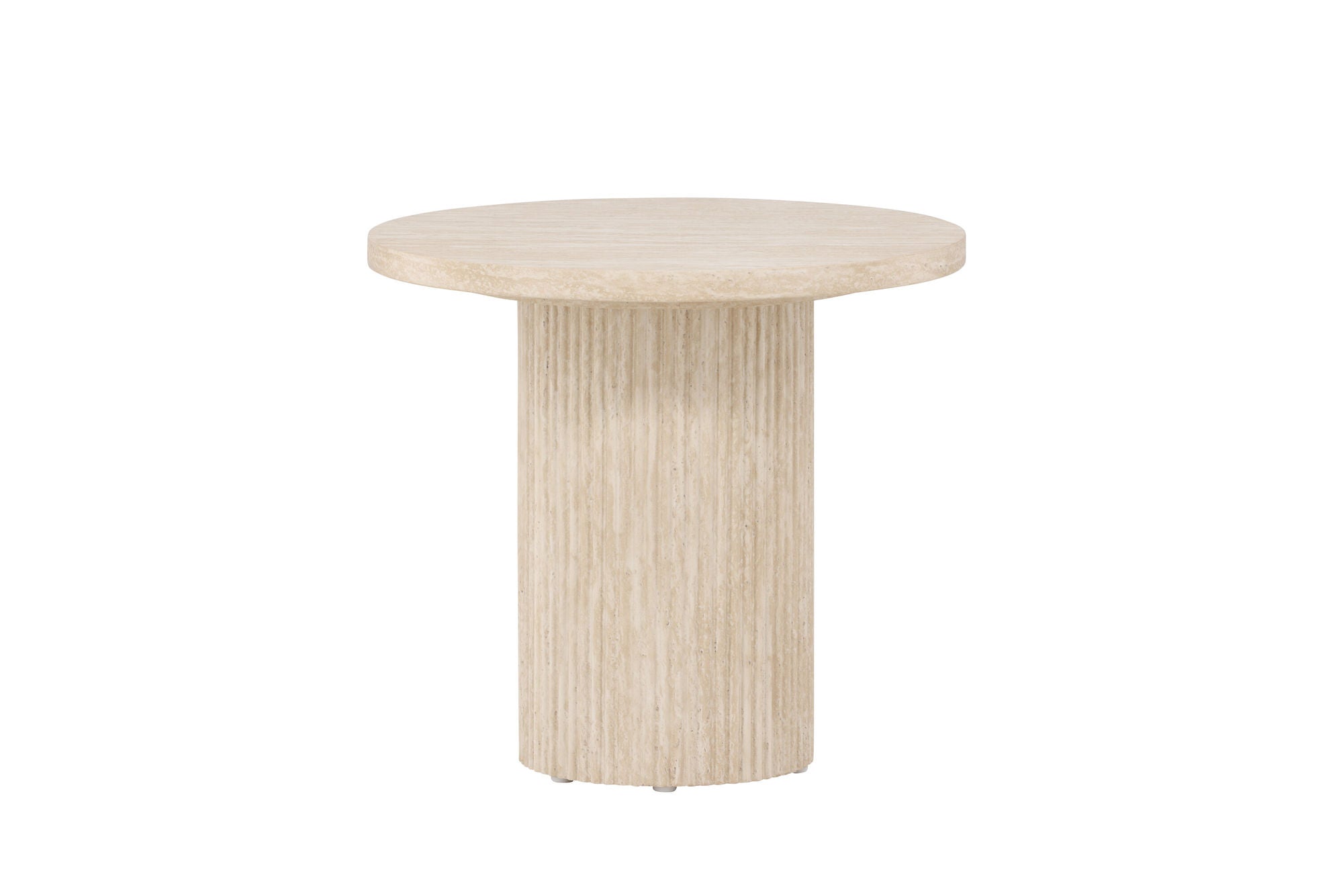 Venture Home Härön Sofa bord ø50x45 cm - Travertinelook