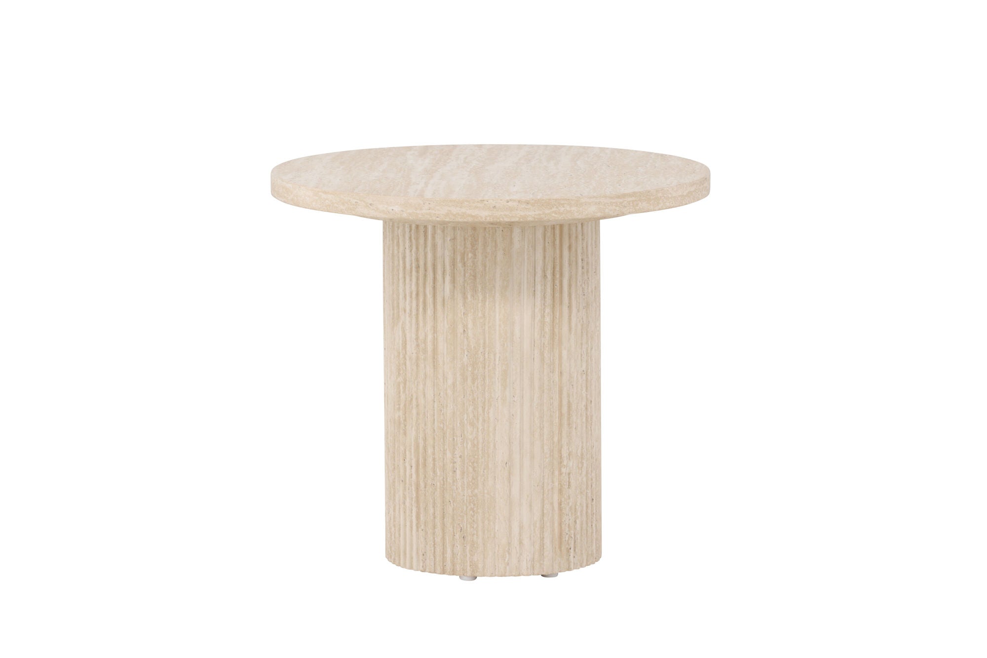 Venture Home Härön Sofa bord ø50x45 cm - Travertinelook
