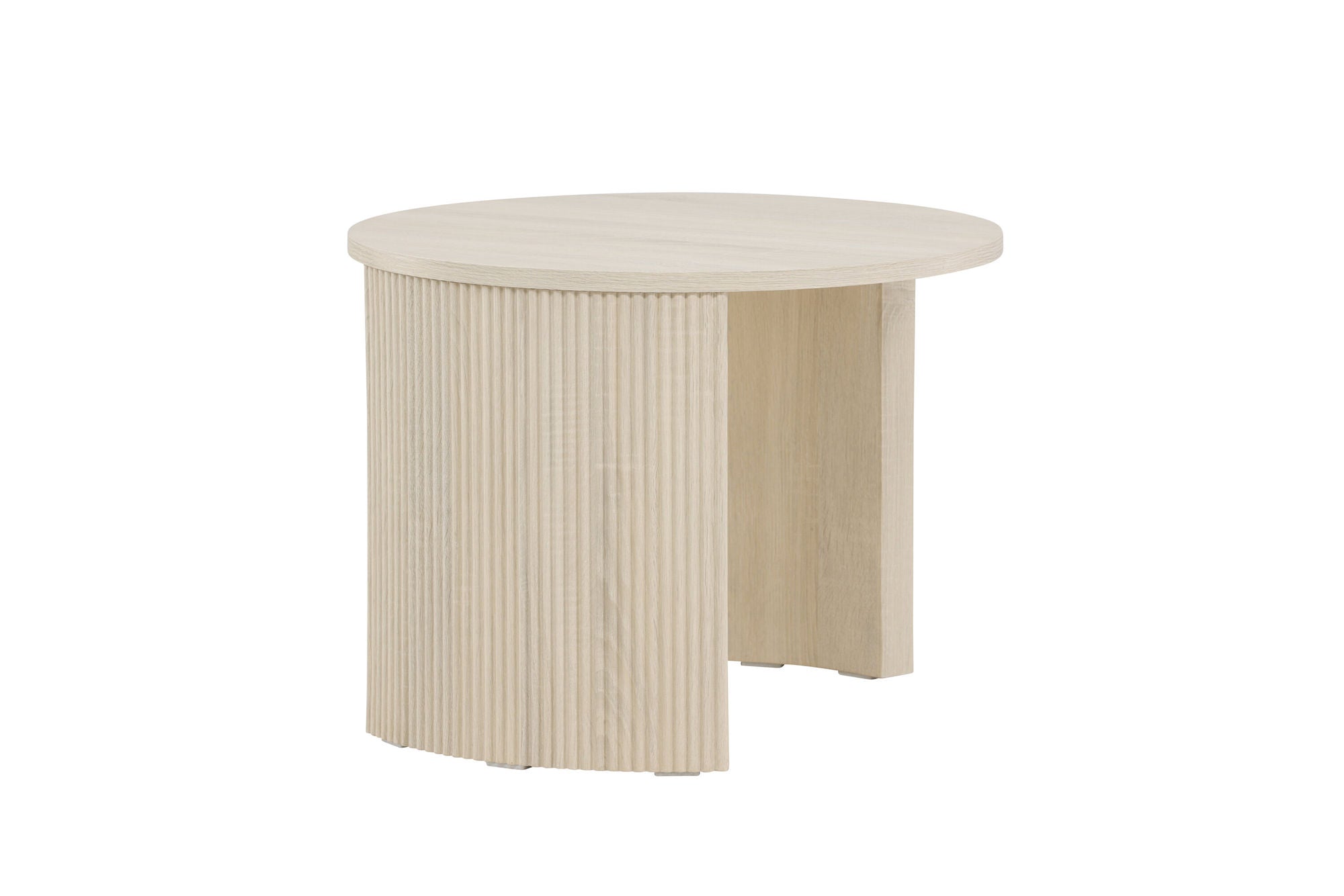 Venture Home Bristol Sofa bord φ60x45 cm - Whitewash