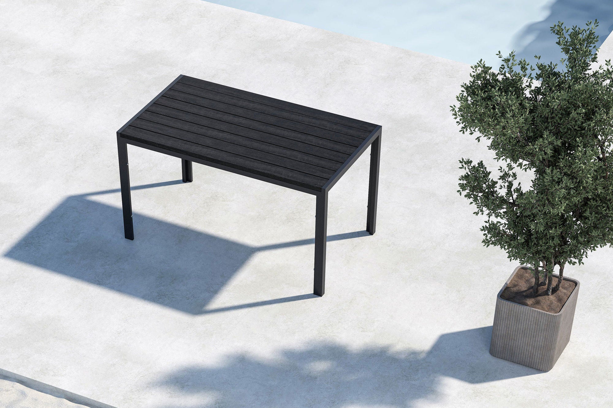 Venture Home Mirko spisebord 140x80x74 - Black / Black